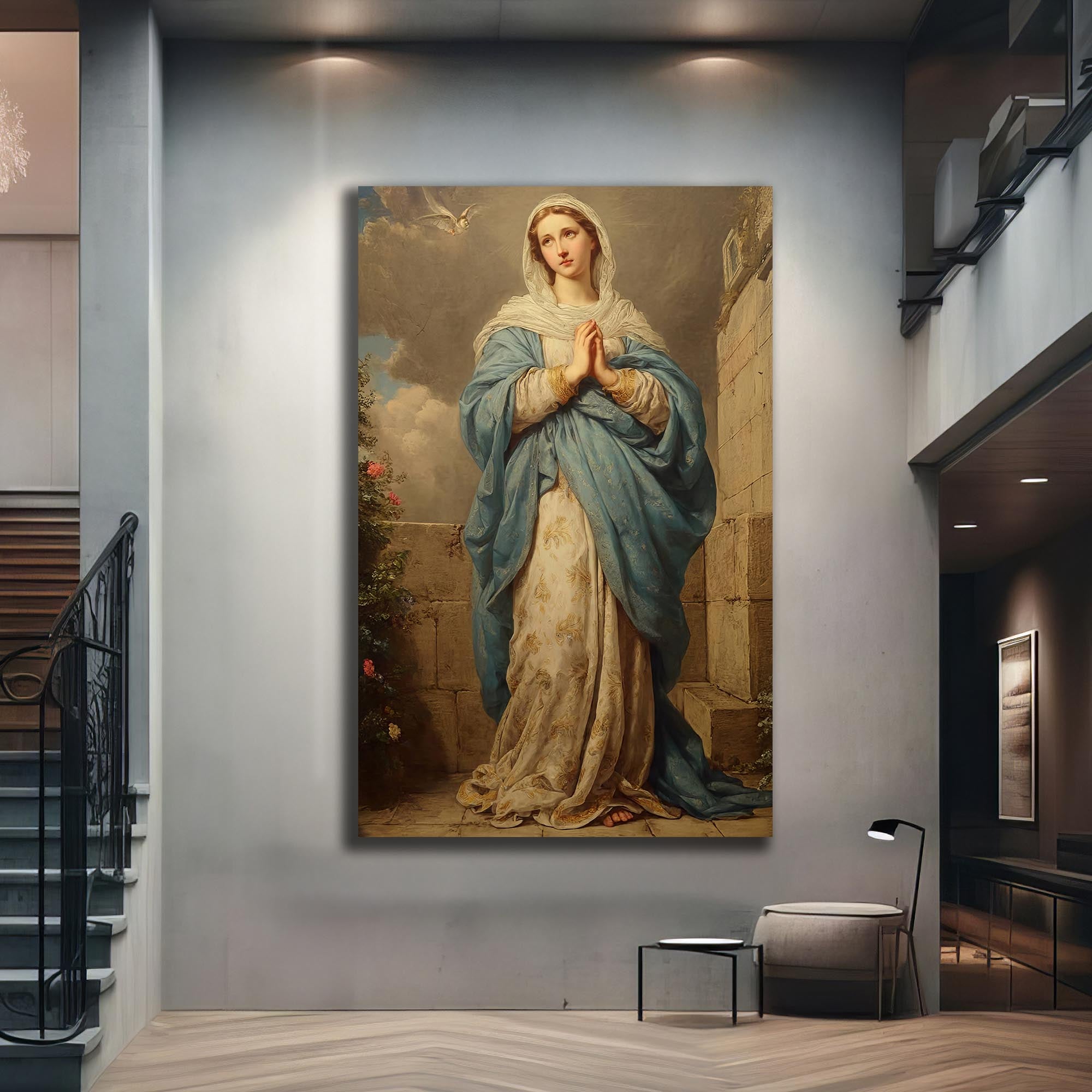 Artronauts Glass Print Blessed Serenity– Christian Tempered Glass Wall Art