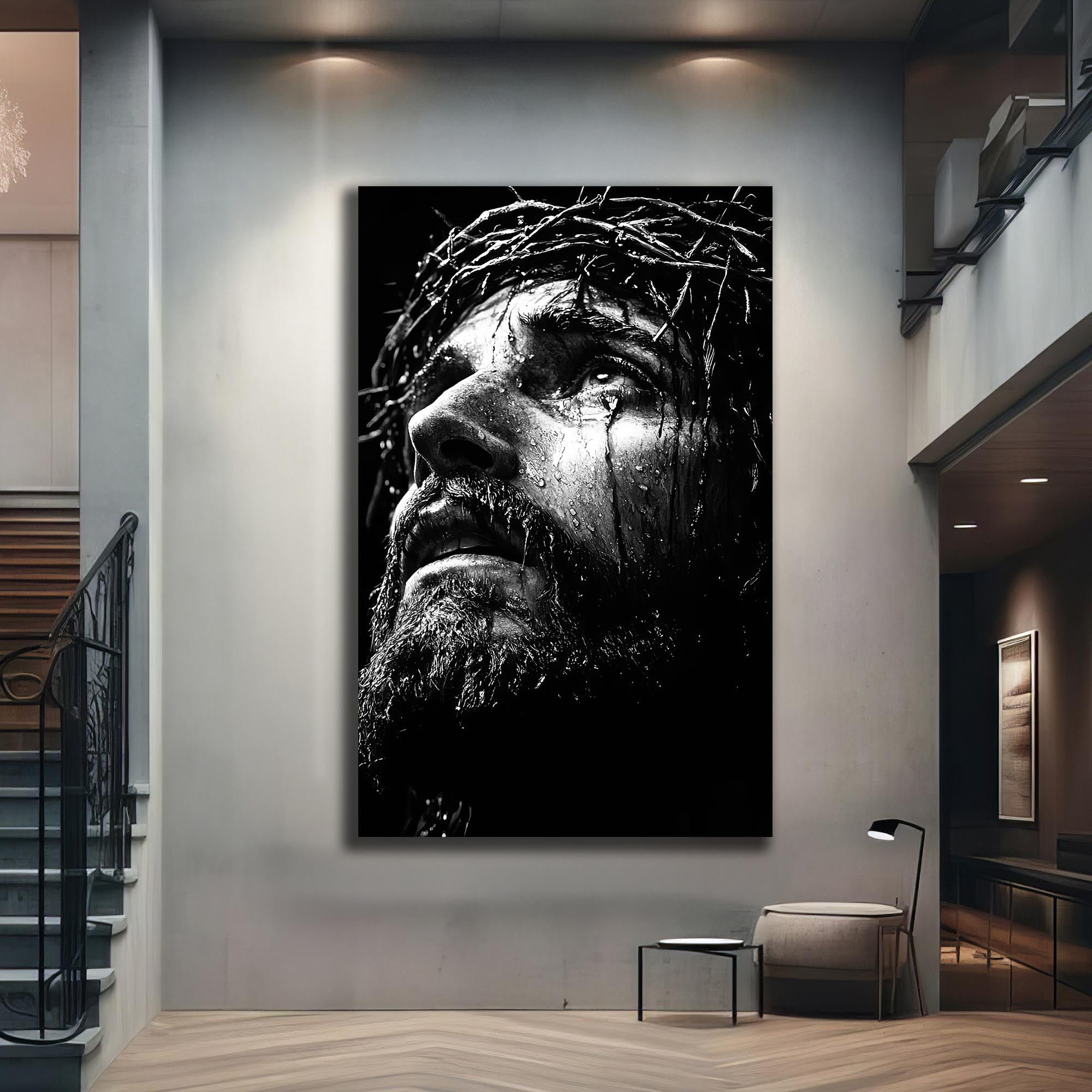 Crown of Sorrow– Christian Tempered Glass Wall Art
