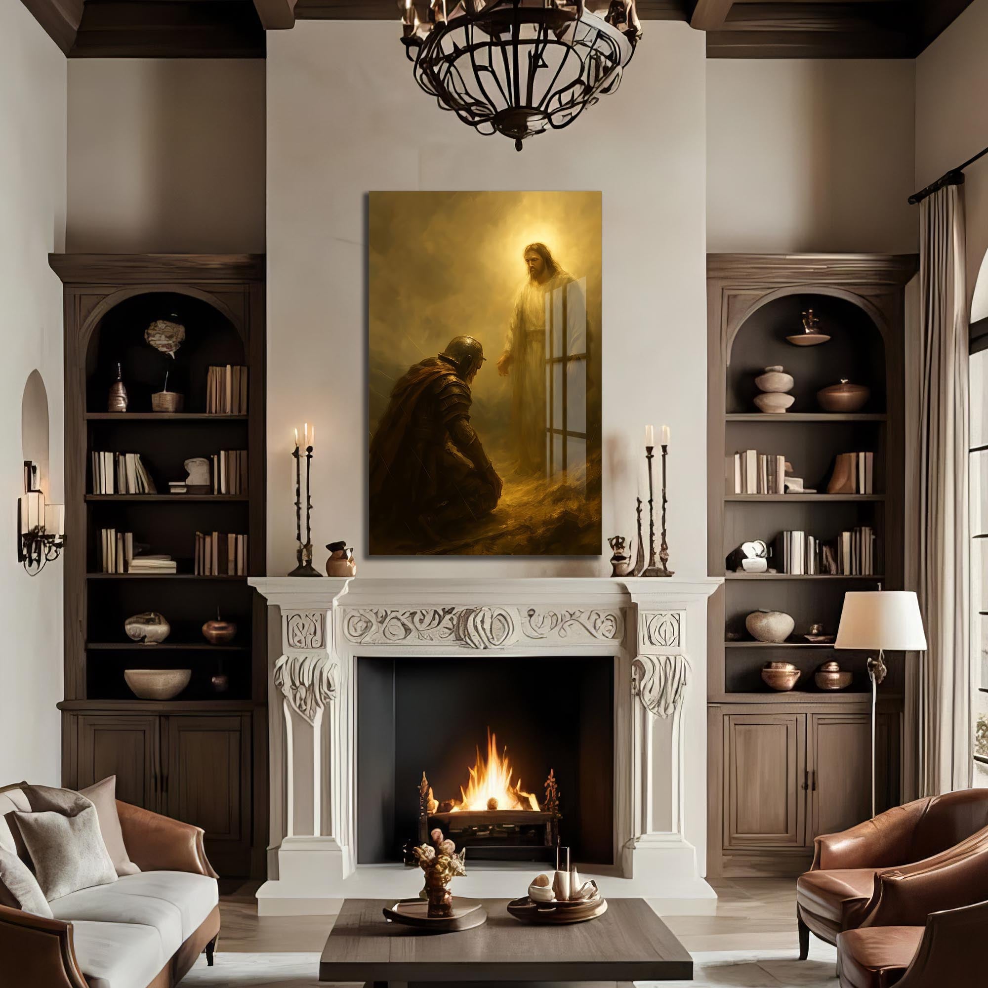 Artronauts Glass Print Faithful Encounter– Christian Tempered Glass Wall Art