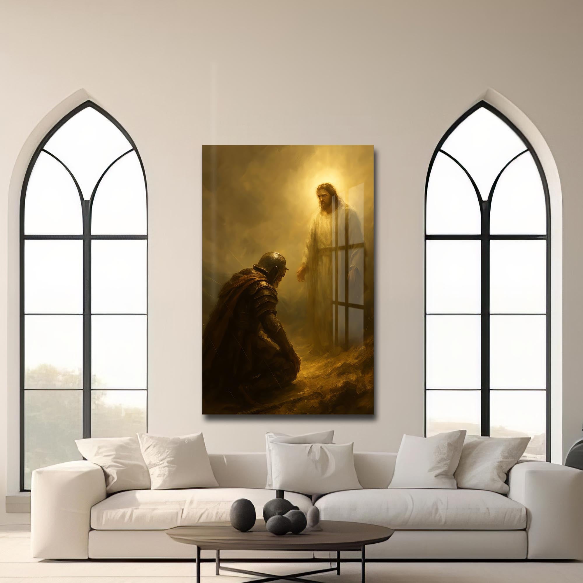Artronauts Glass Print Faithful Encounter– Christian Tempered Glass Wall Art