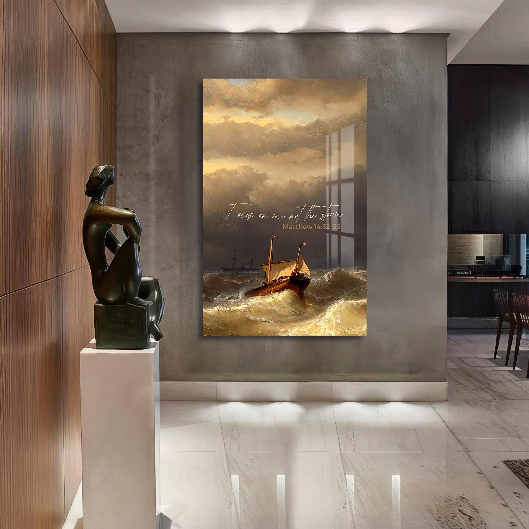 Artronauts Glass Print Focus on Me– Christian Tempered Glass Wall Art