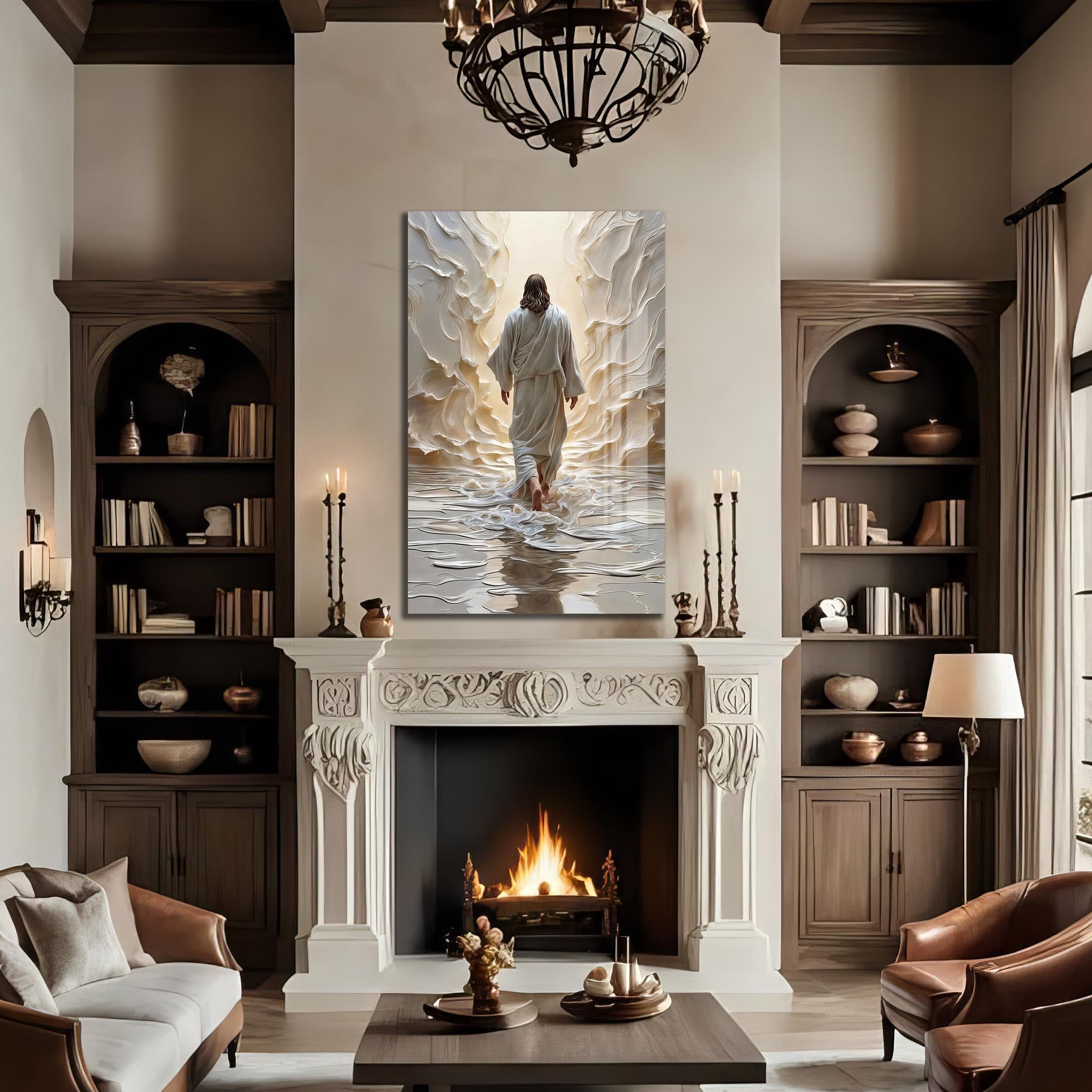 Artronauts Glass Print The Path of Light– Christian Tempered Glass Wall Art