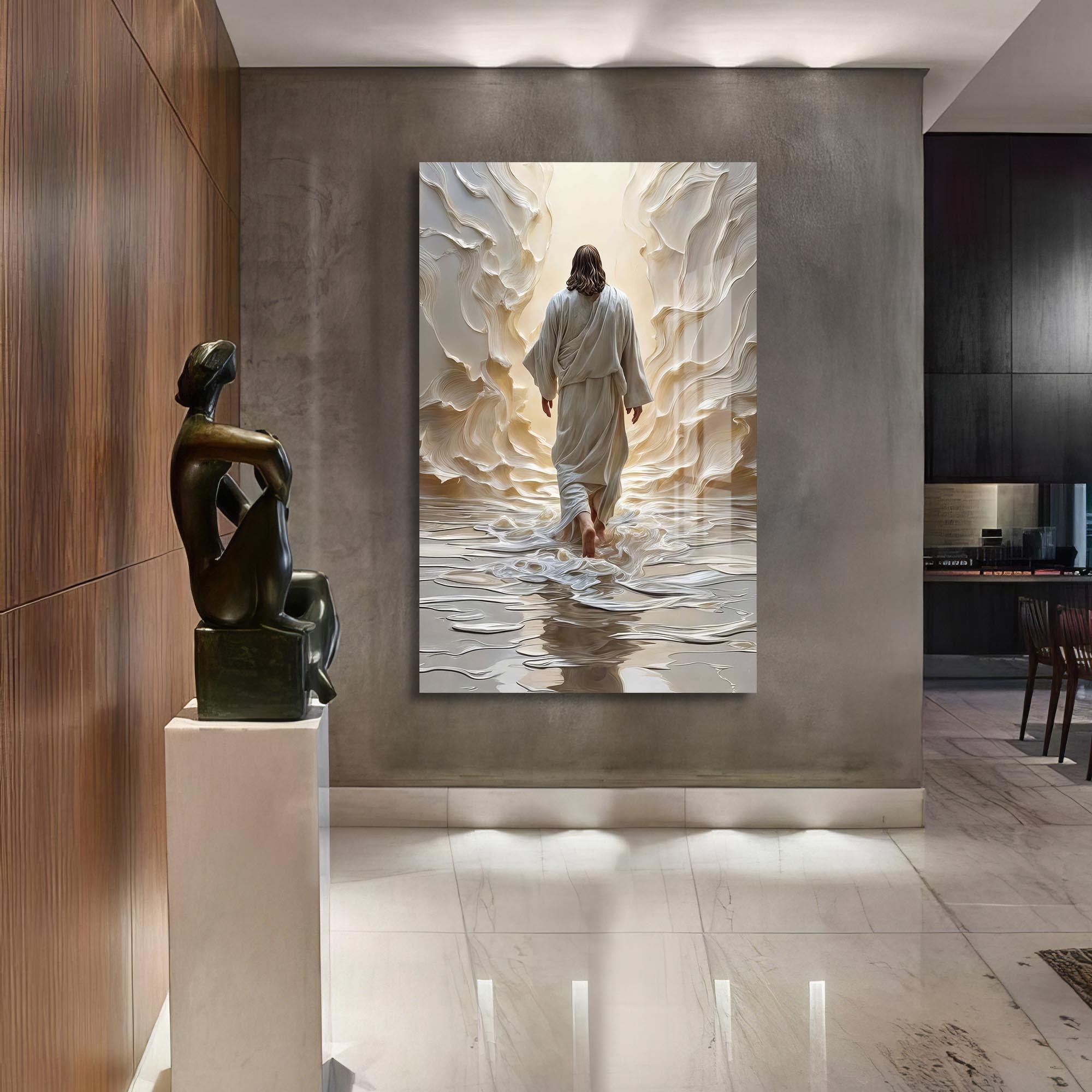 Artronauts Glass Print The Path of Light– Christian Tempered Glass Wall Art