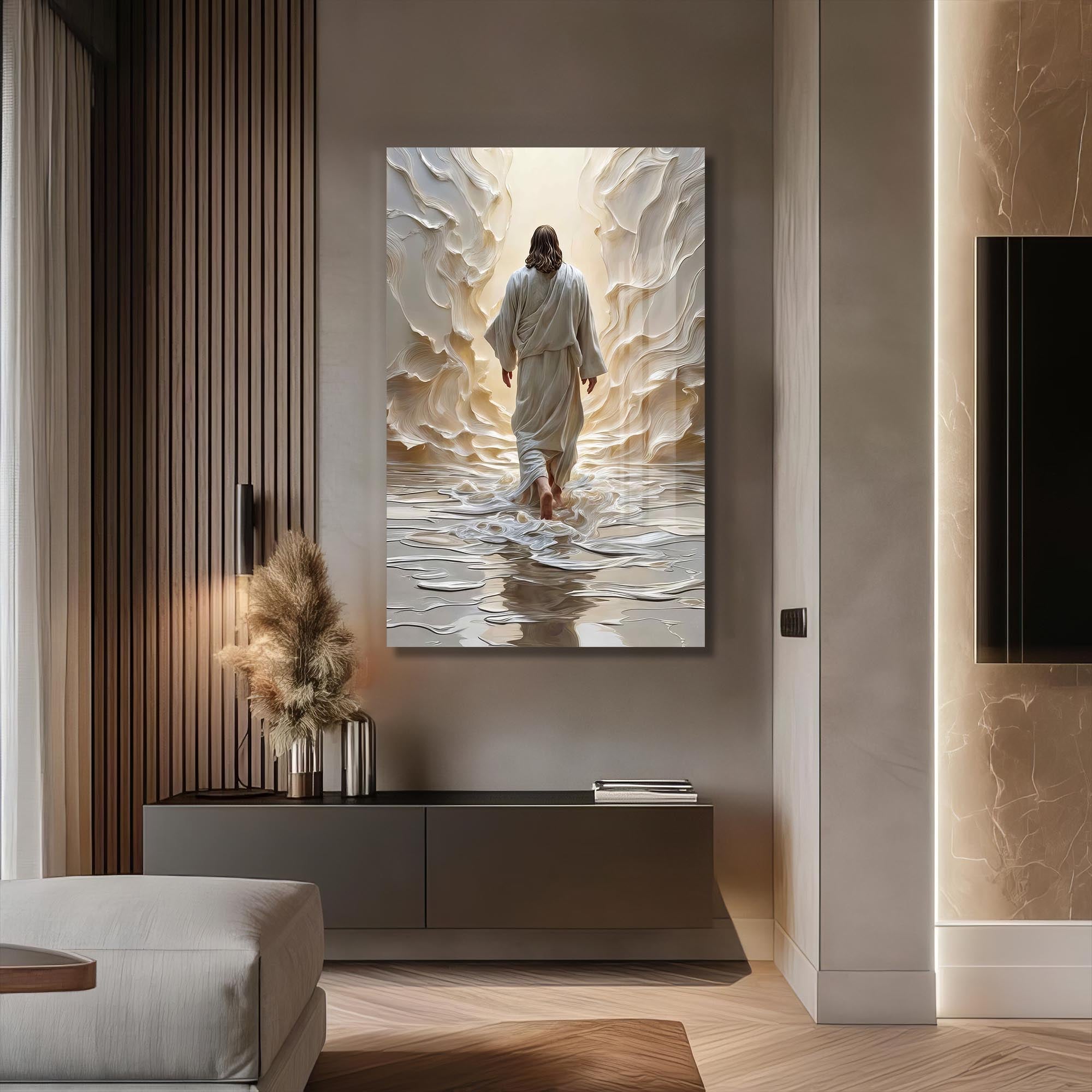 Artronauts Glass Print The Path of Light– Christian Tempered Glass Wall Art