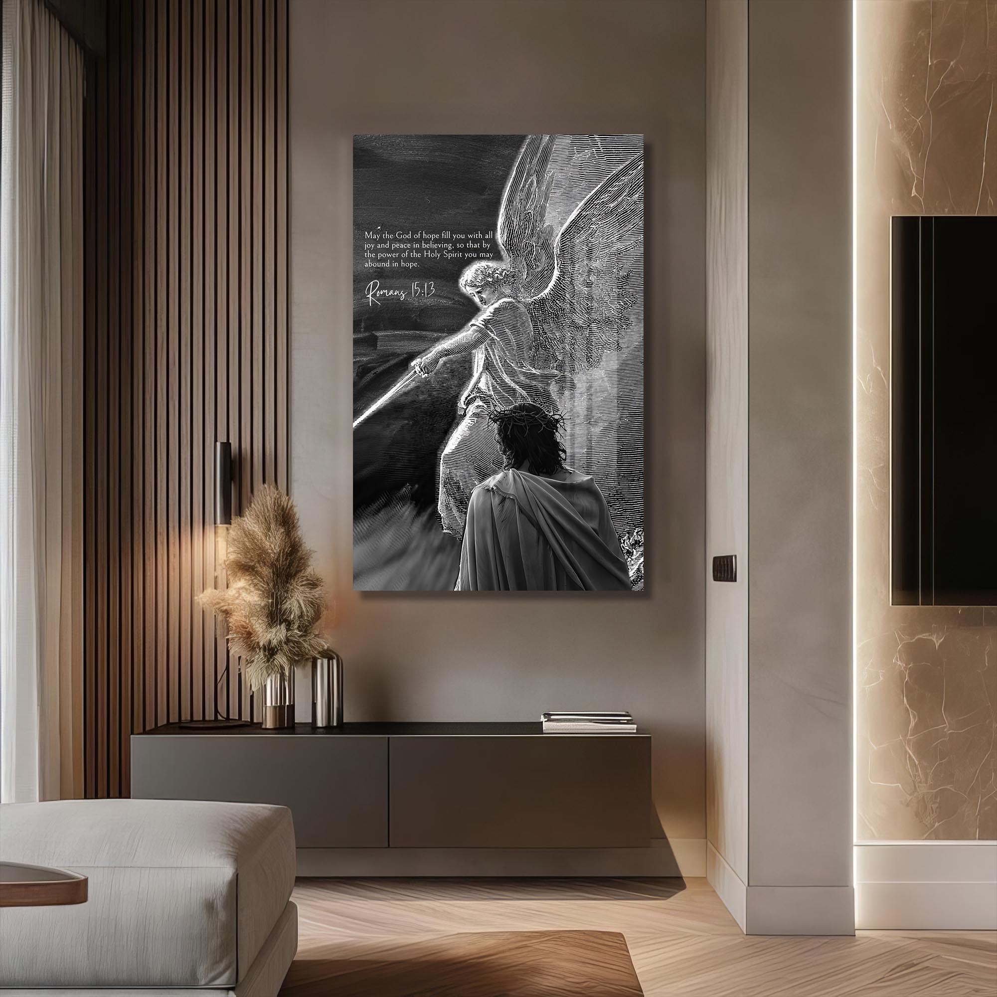 Artronauts Glass Print Sword of Hope– Christian Tempered Glass Wall Art