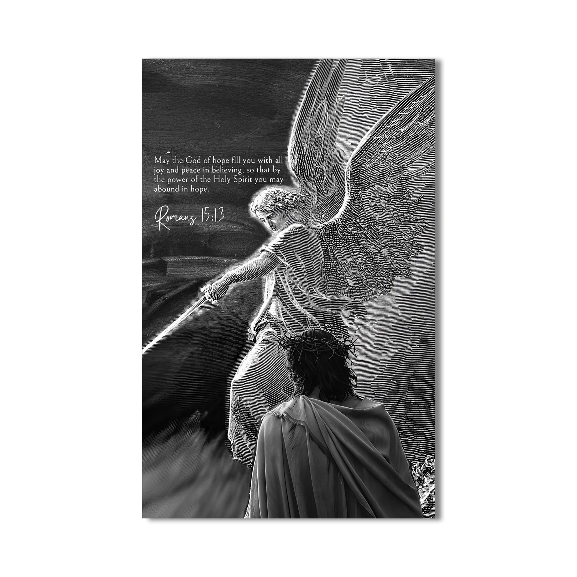 Artronauts Glass Print Sword of Hope– Christian Tempered Glass Wall Art