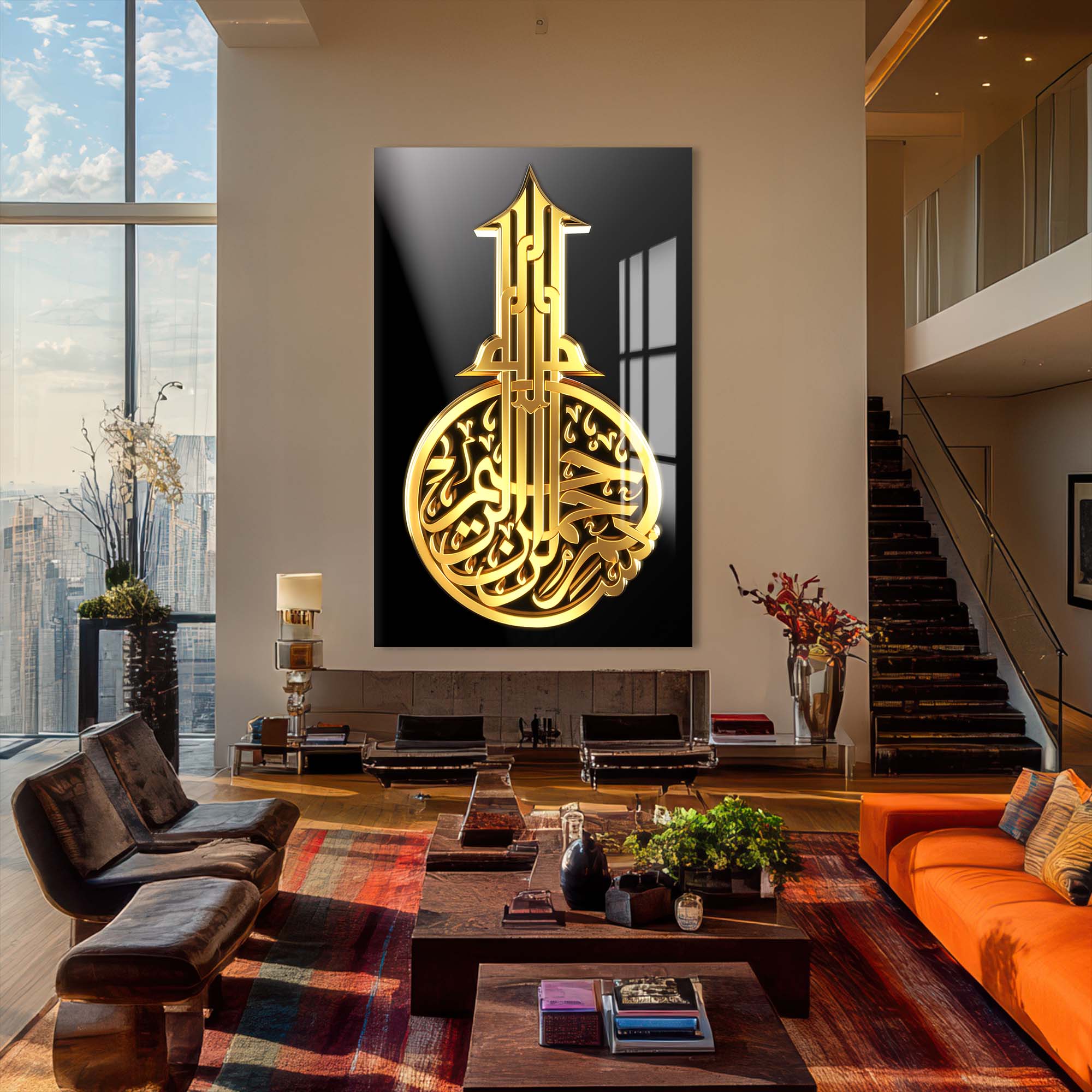 Artronauts Glass Print Quranic Verse- Islamic Tempered Glass Wall Art