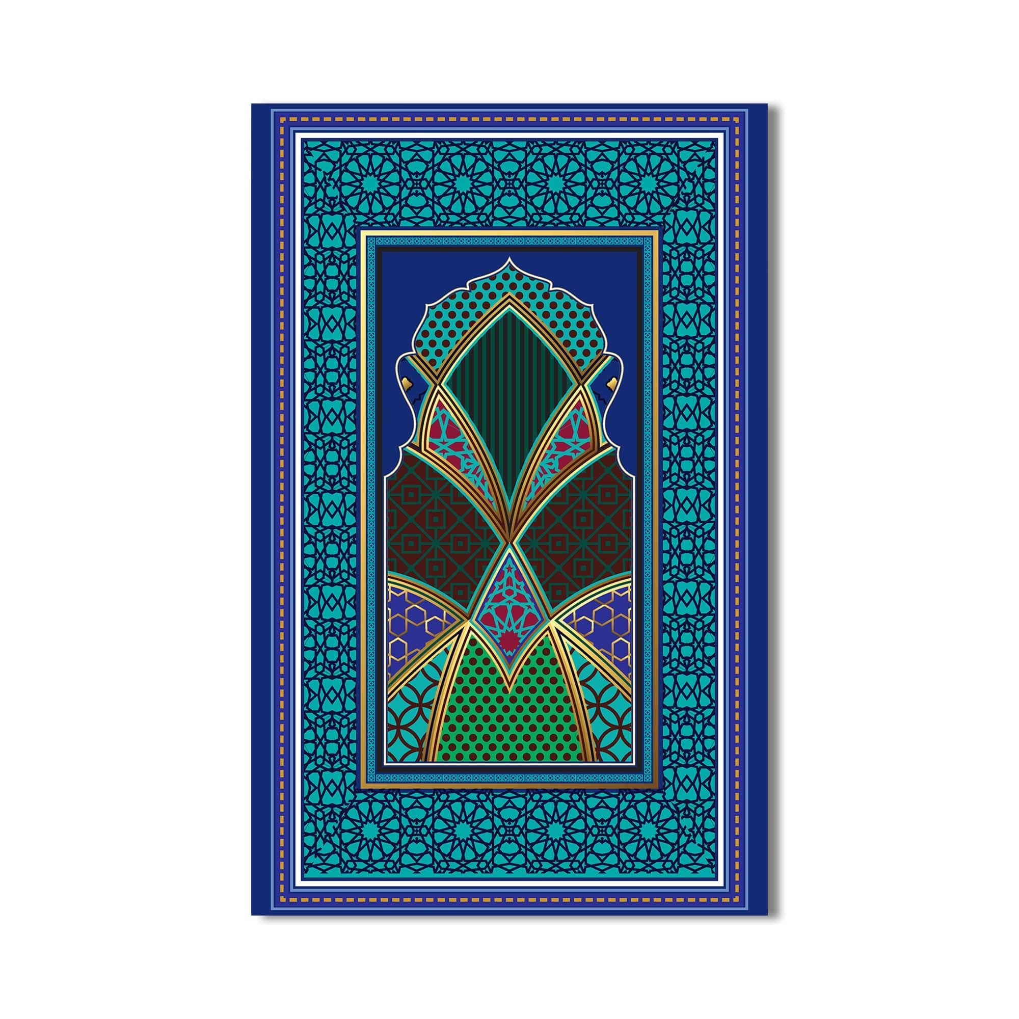 Artronauts Glass Print Islamic Arch- Islamic Tempered Glass Wall Art