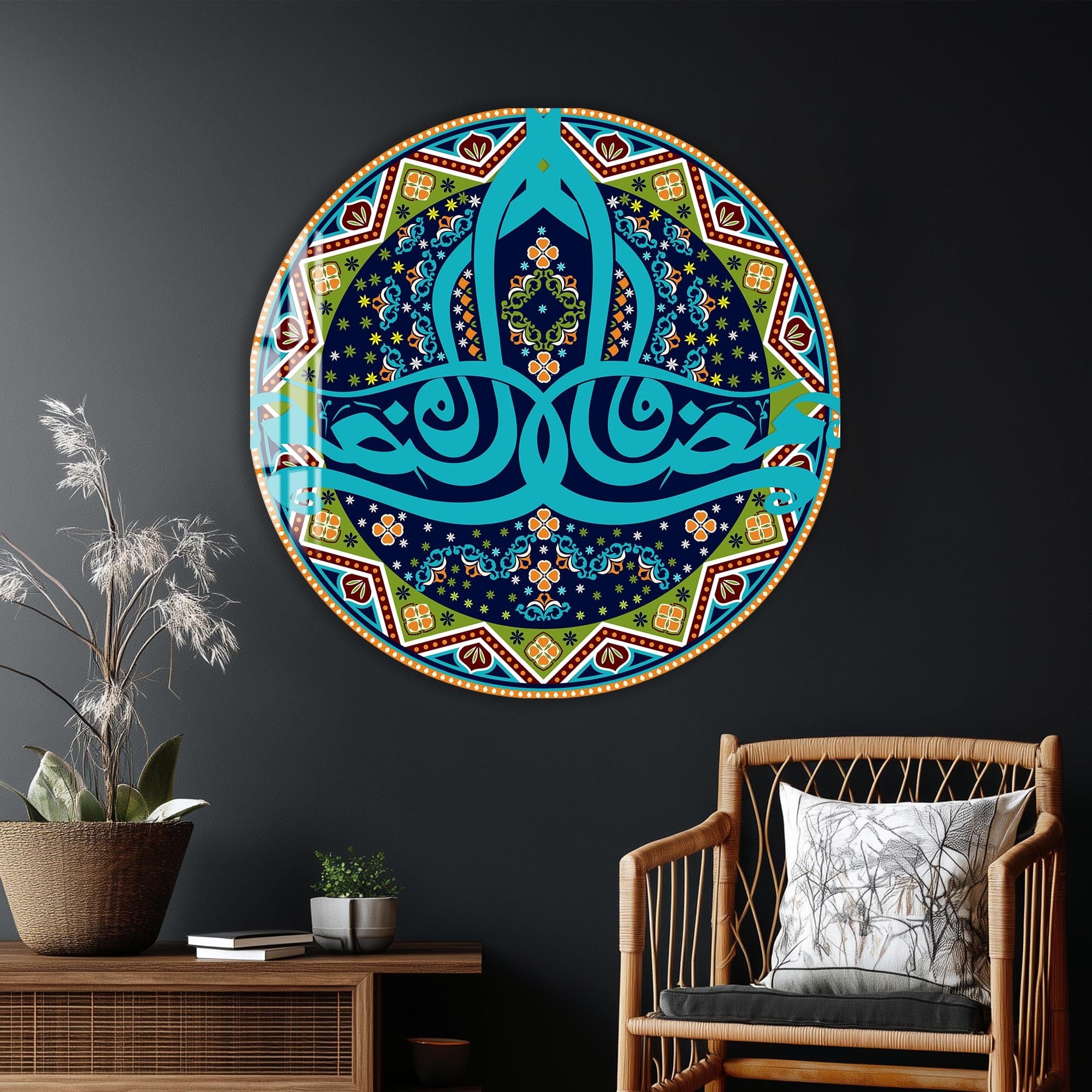 Artronauts Glass Print Sacred Geometry- Islamic Tempered Glass Wall Art