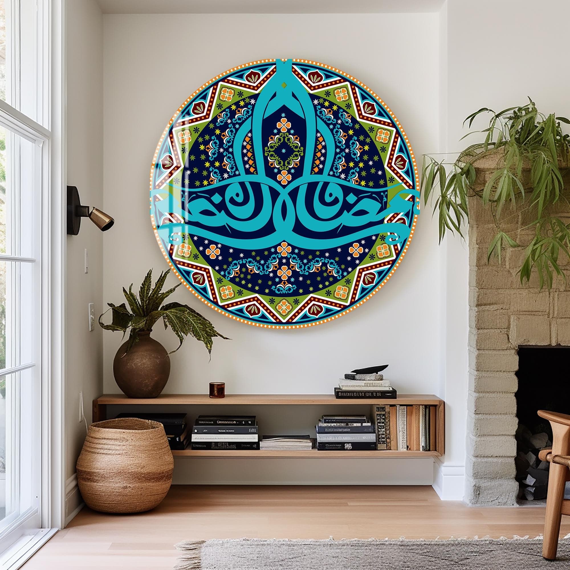 Artronauts Glass Print Sacred Geometry- Islamic Tempered Glass Wall Art