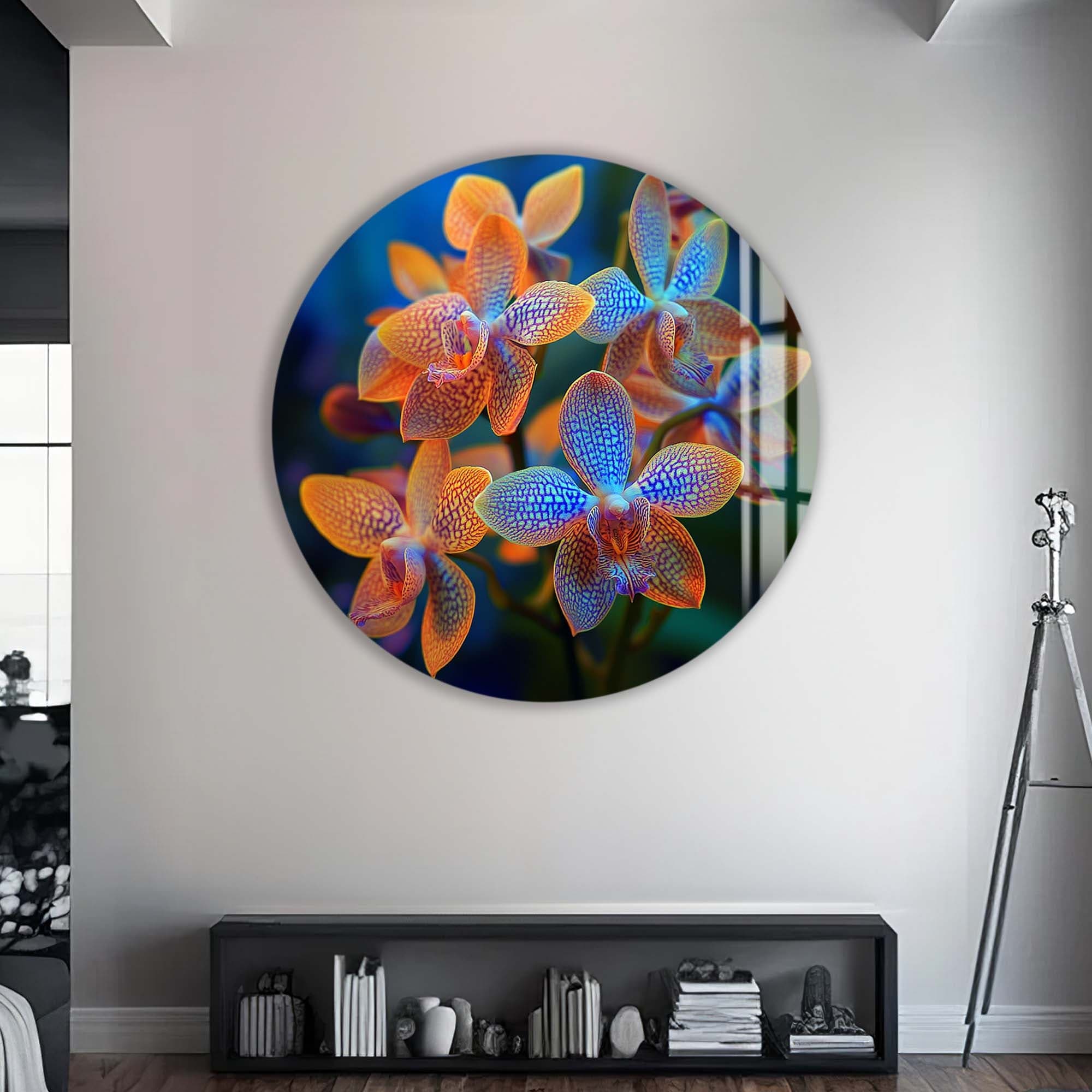 Artronauts Glass Print Elora - Rounded Glass Wall Art