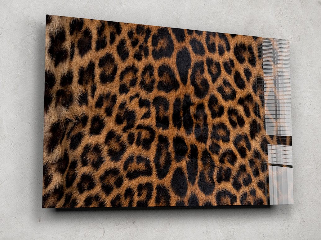 Artronauts Glass Print Leopard Fur