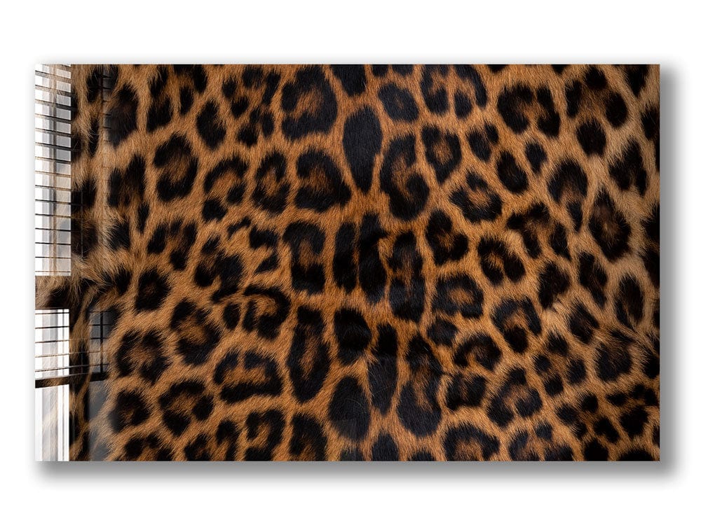 Artronauts Glass Print Leopard Fur