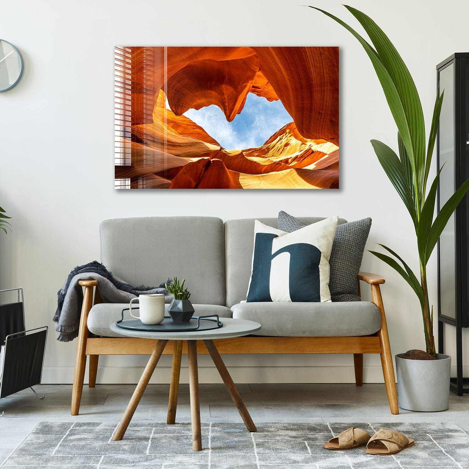 Artronauts Glass Print Grand Antelope Canyon