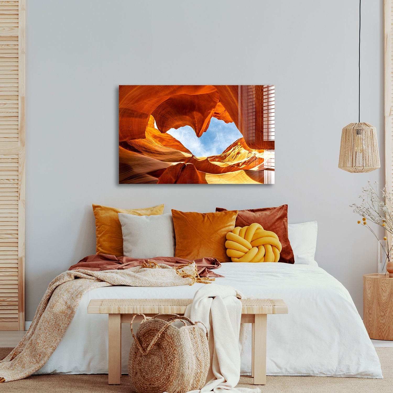 Artronauts Glass Print Grand Antelope Canyon