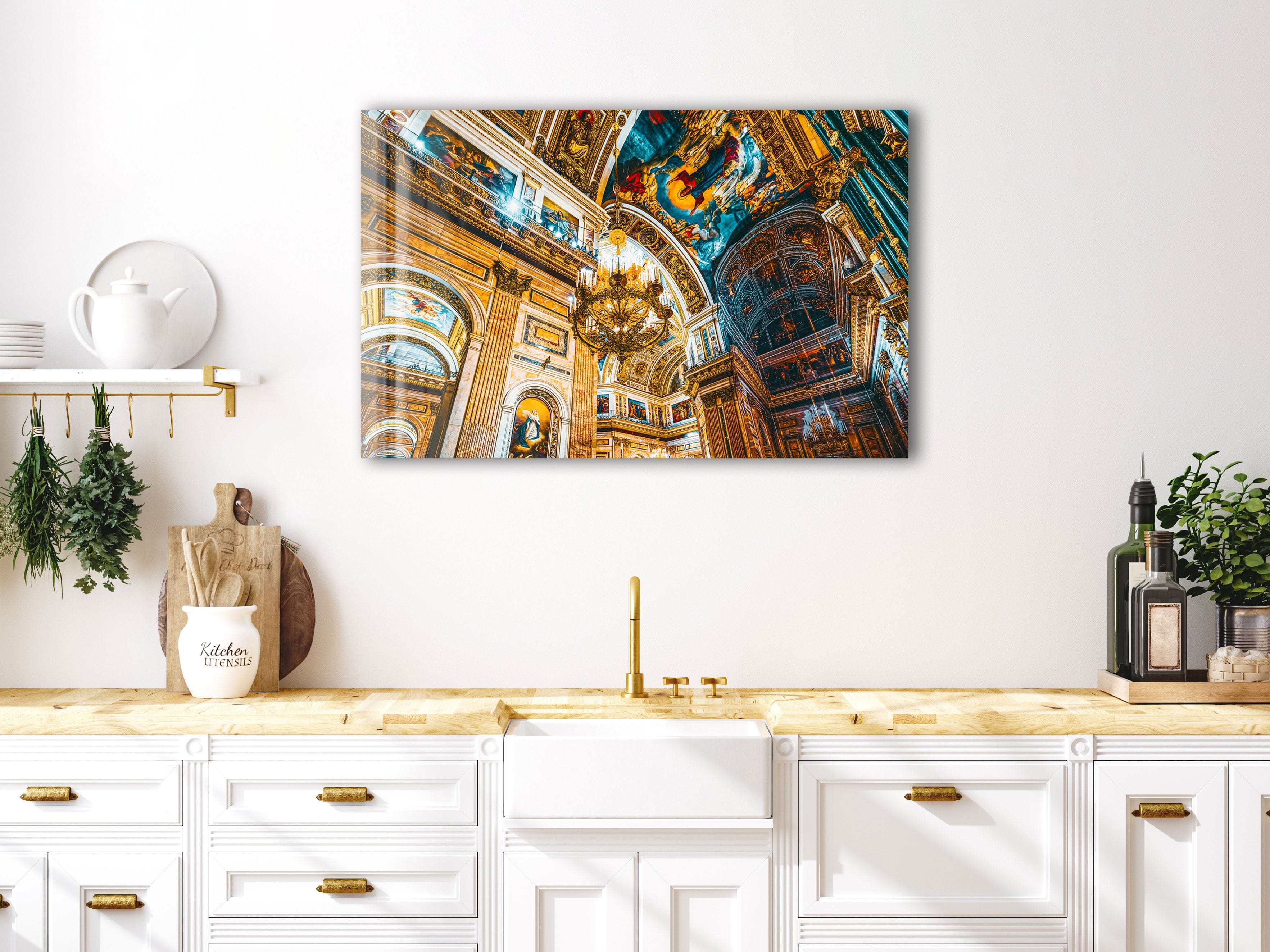Artronauts Glass Print St. Isaac's Cathedral