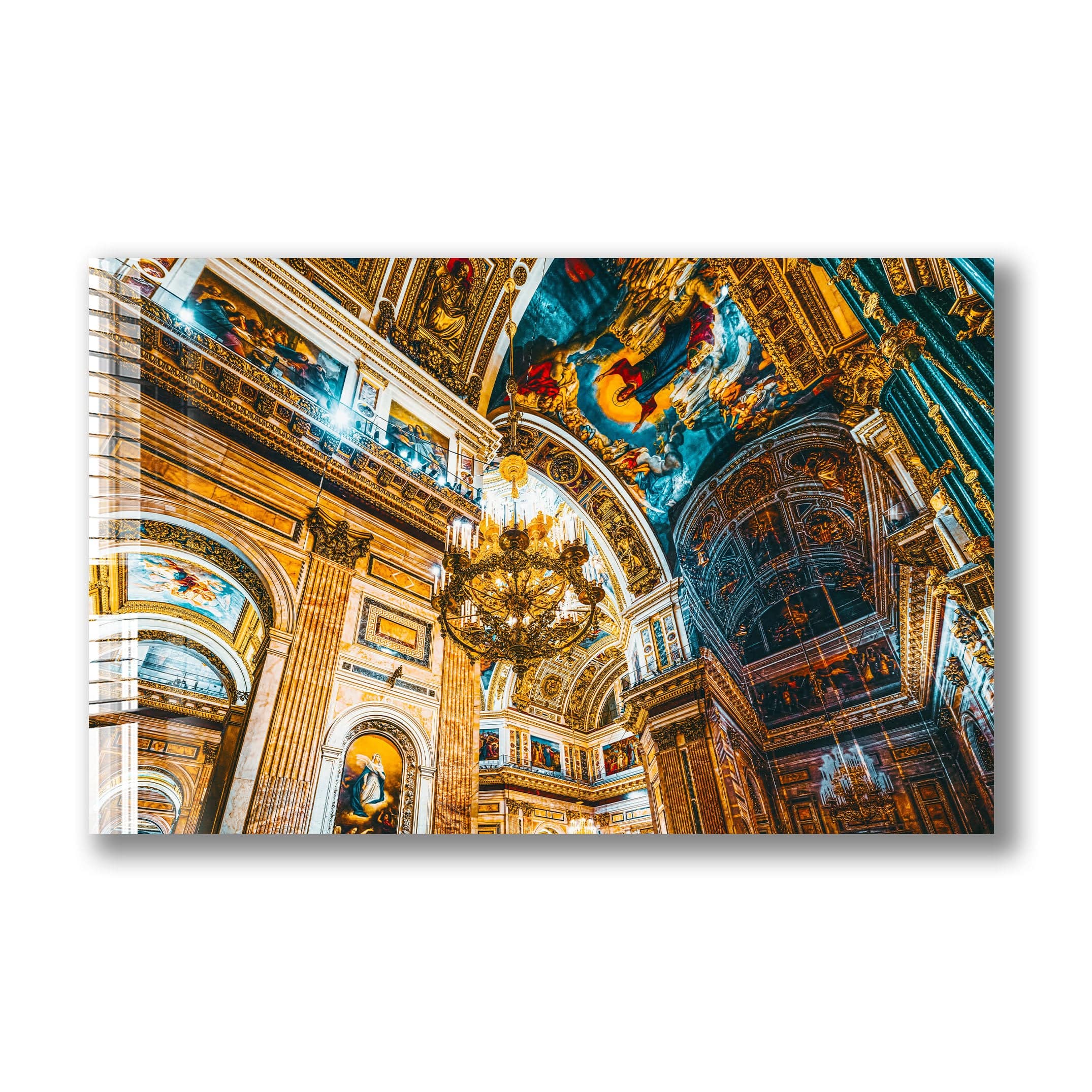 Artronauts Glass Print St. Isaac's Cathedral