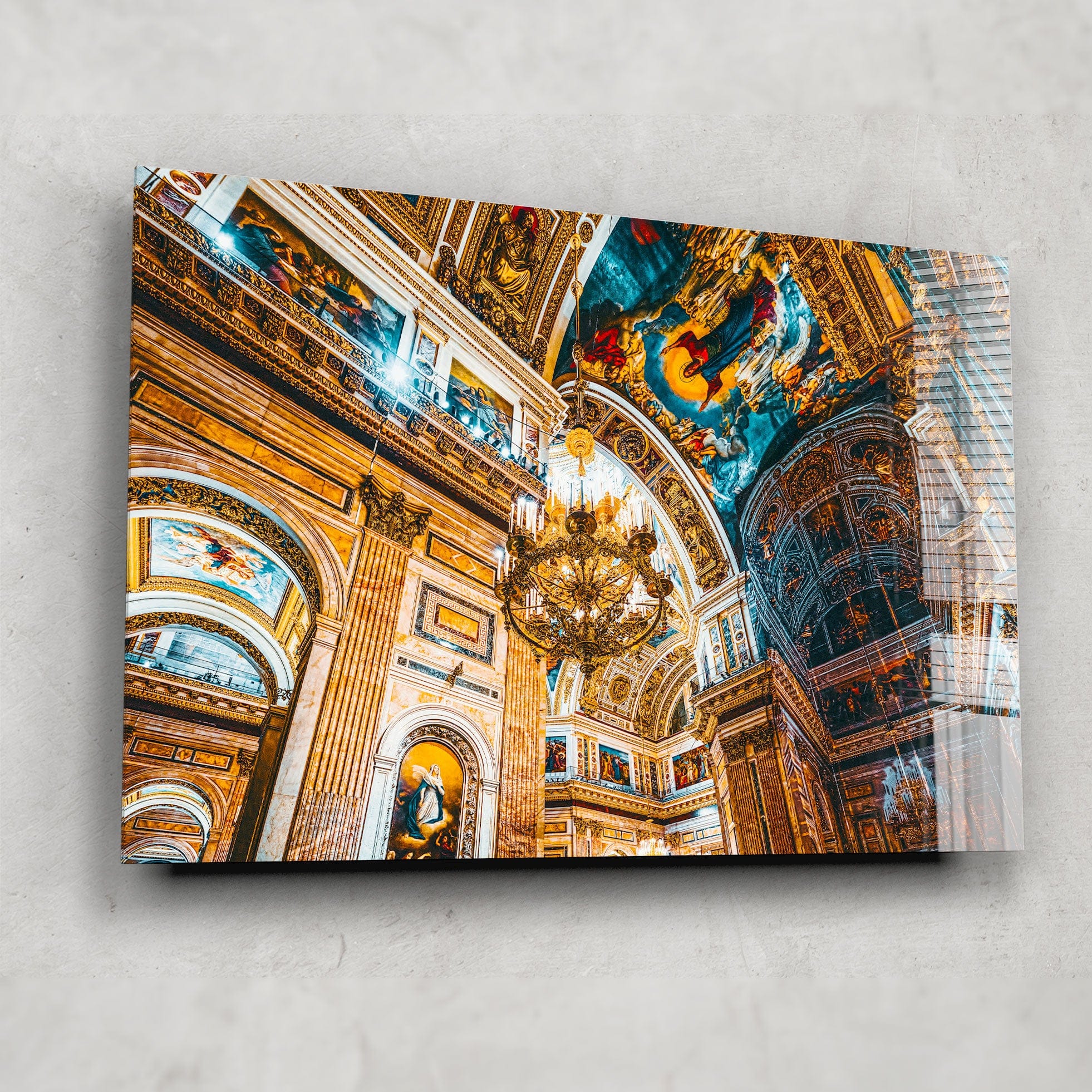Artronauts Glass Print St. Isaac's Cathedral