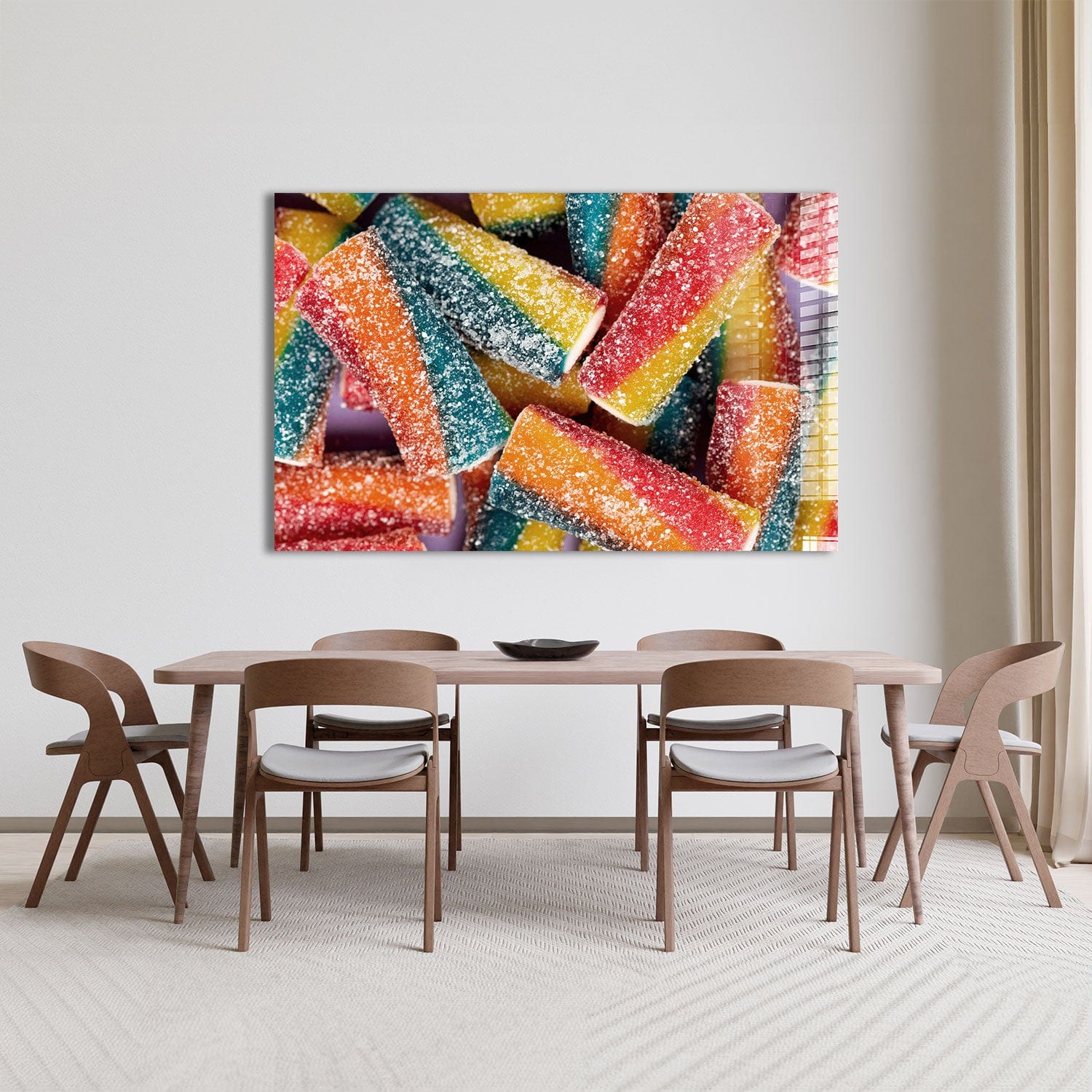 Artronauts Glass Print Jelly Straw Candy