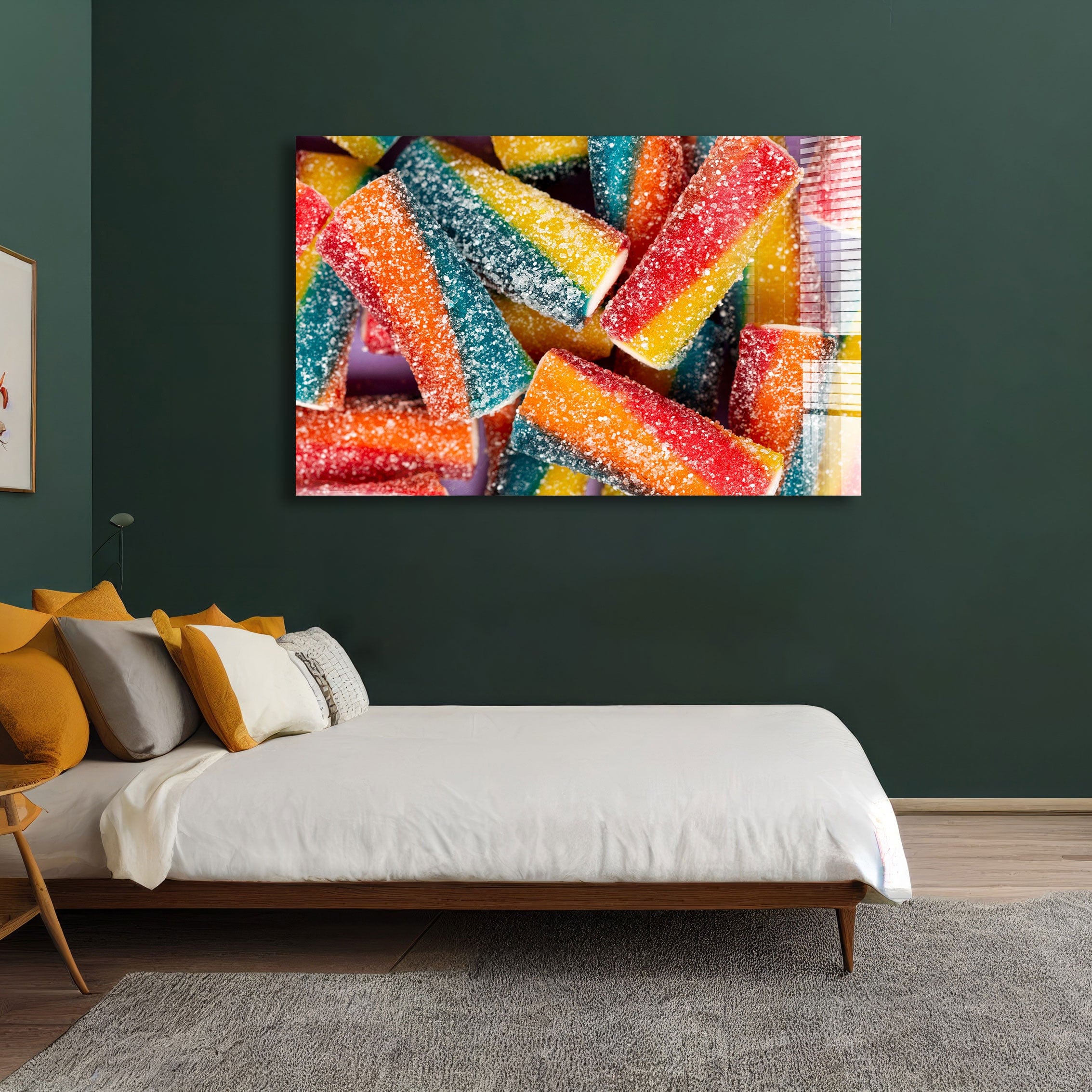 Artronauts Glass Print Jelly Straw Candy