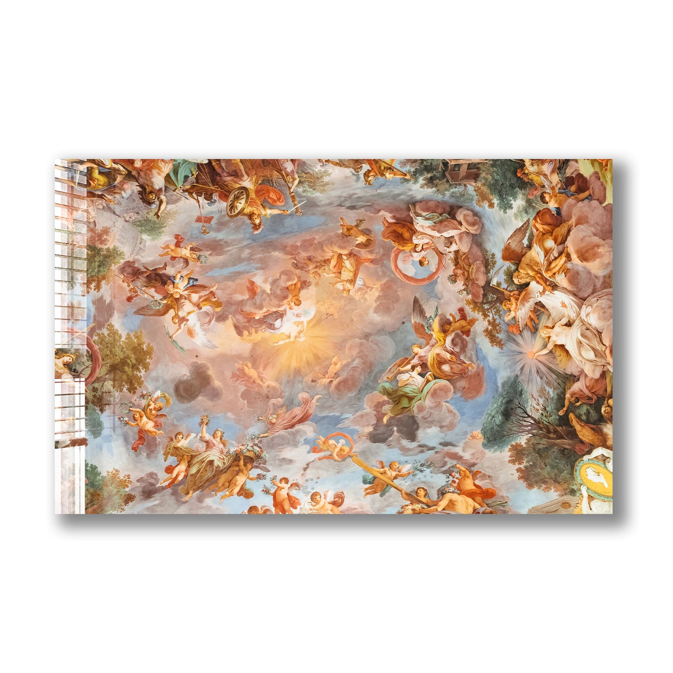 Artronauts Glass Print Allegory of Glory - Galleria Borghese