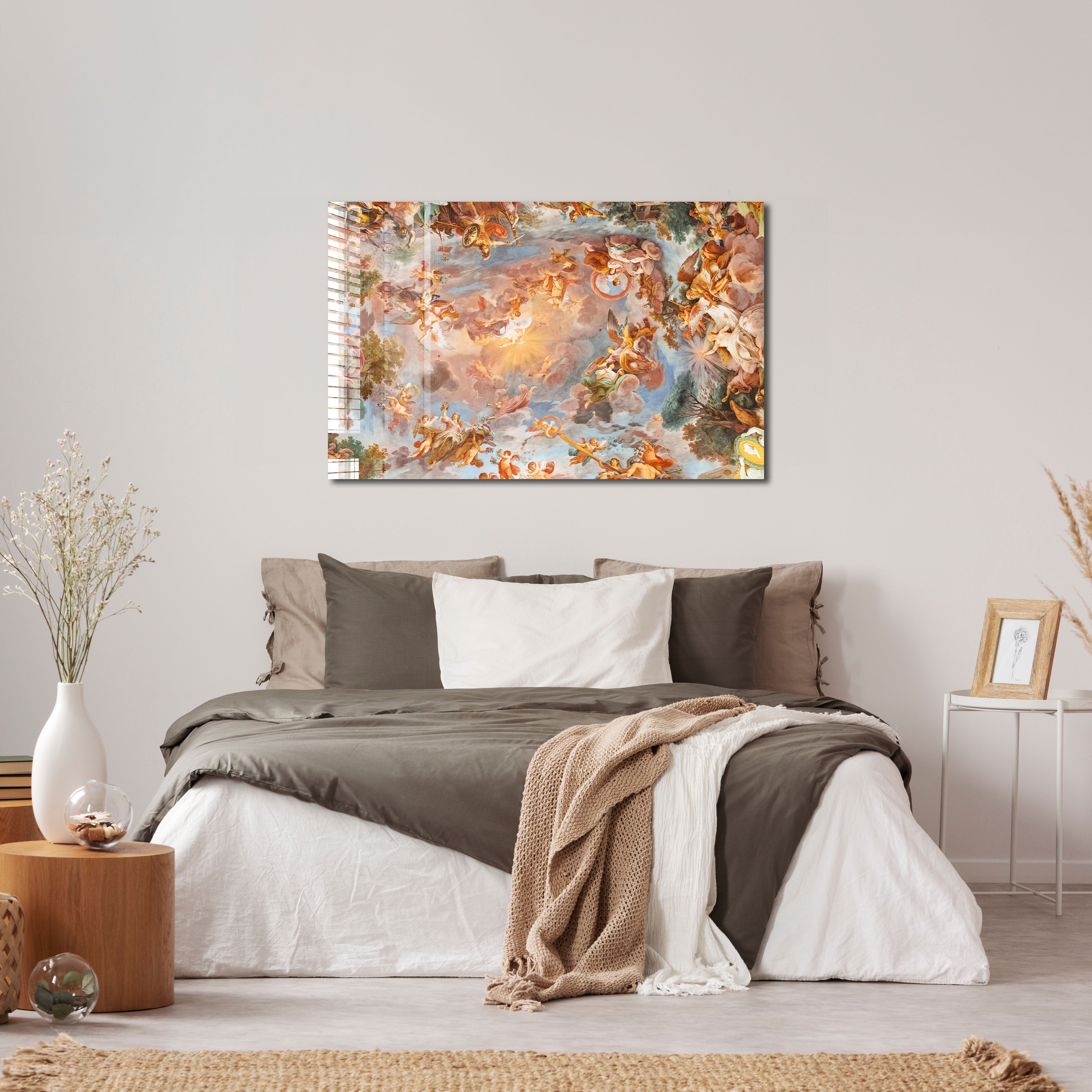 Artronauts Glass Print Allegory of Glory - Galleria Borghese