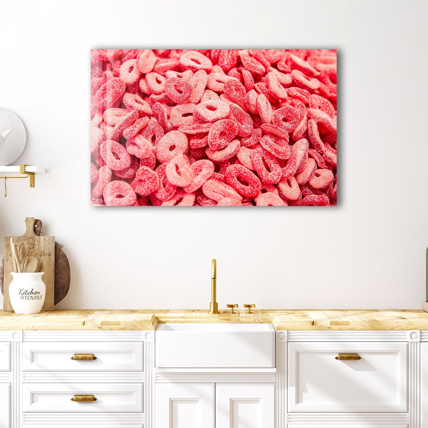 Artronauts Glass Print Circle Jelly Candy