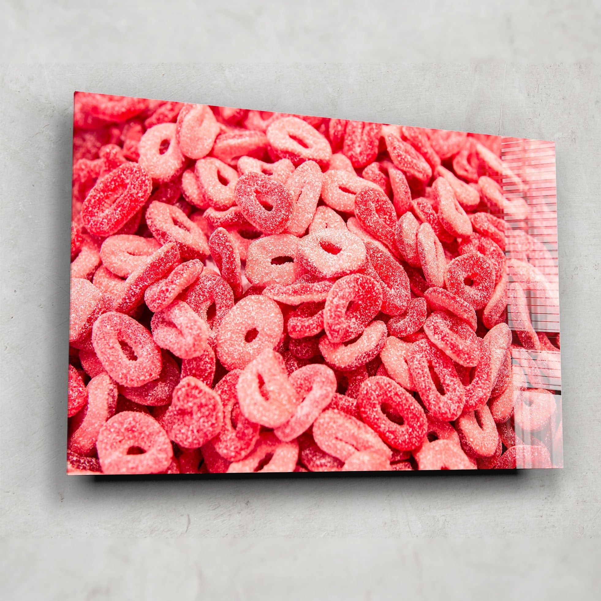 Artronauts Glass Print Circle Jelly Candy