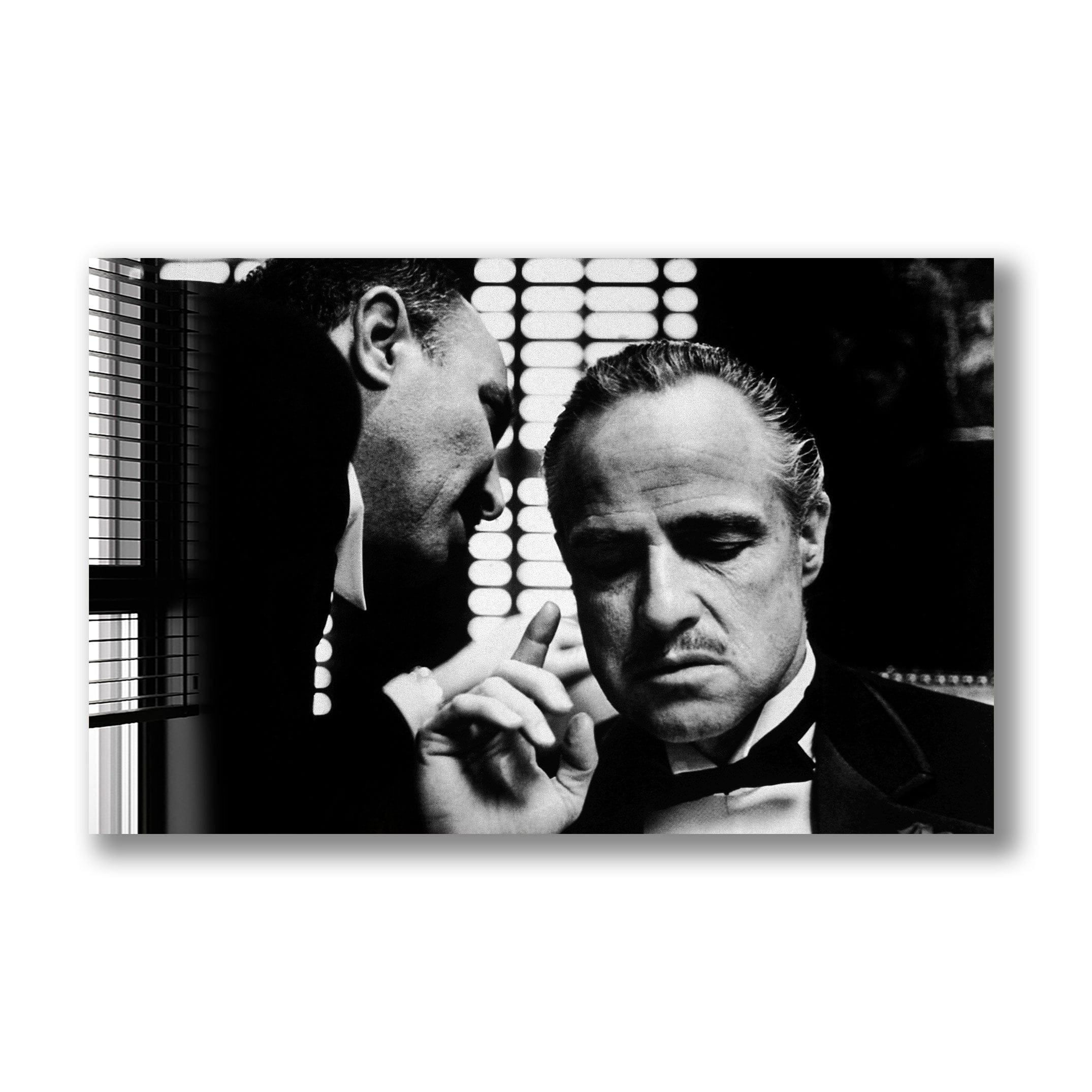 Artronauts Glass Print The Godfather