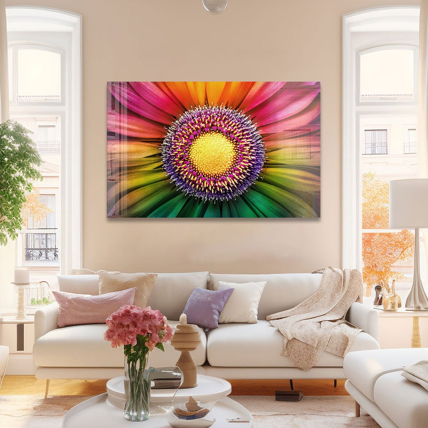 Artronauts Glass Print Gerbera Flower