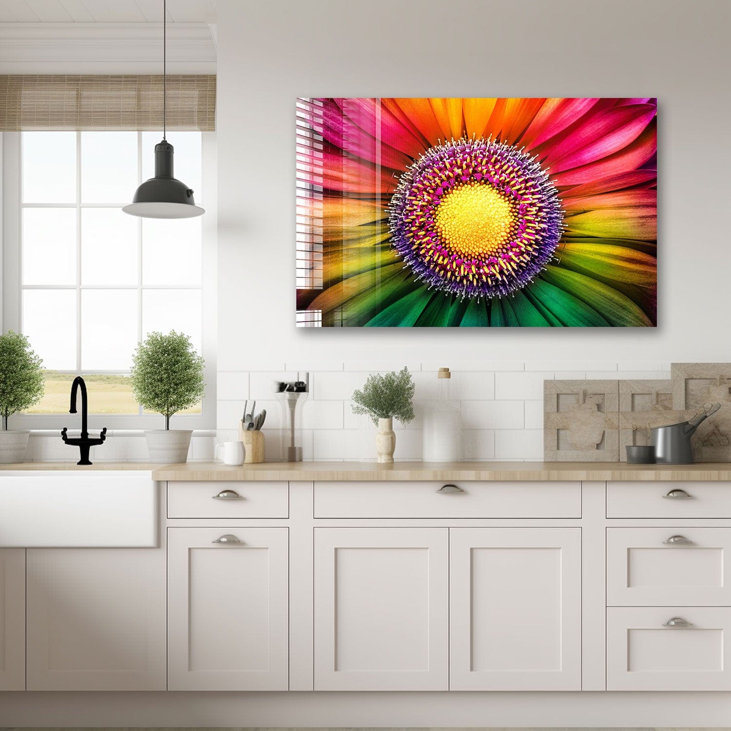 Artronauts Glass Print Gerbera Flower