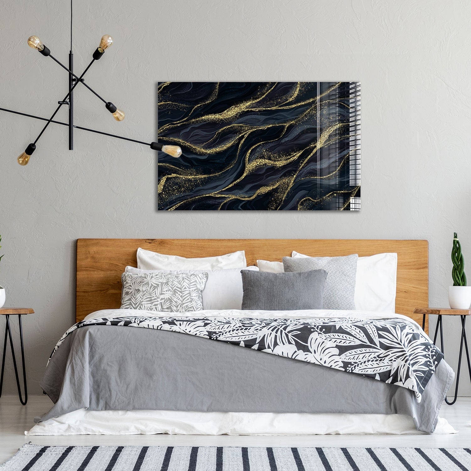 Artronauts Glass Print Golden Sand