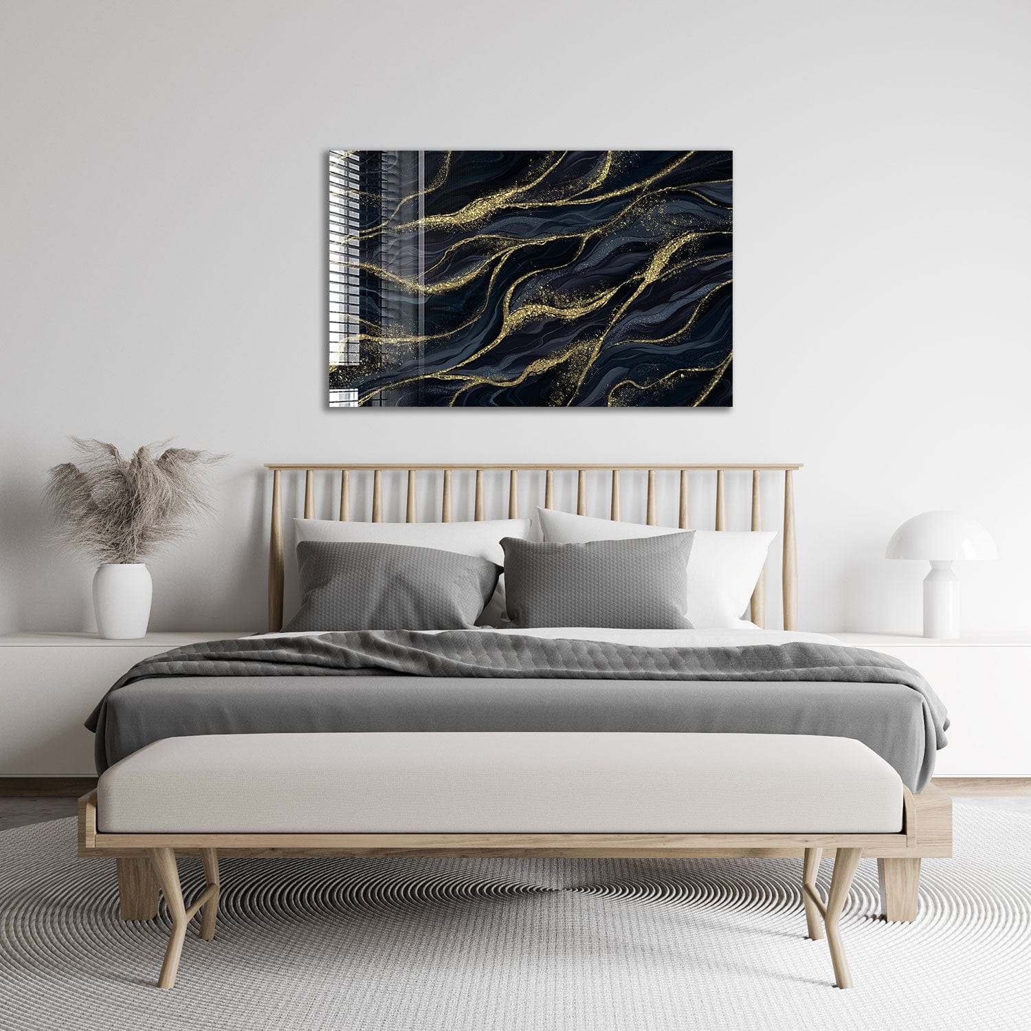 Artronauts Glass Print Golden Sand