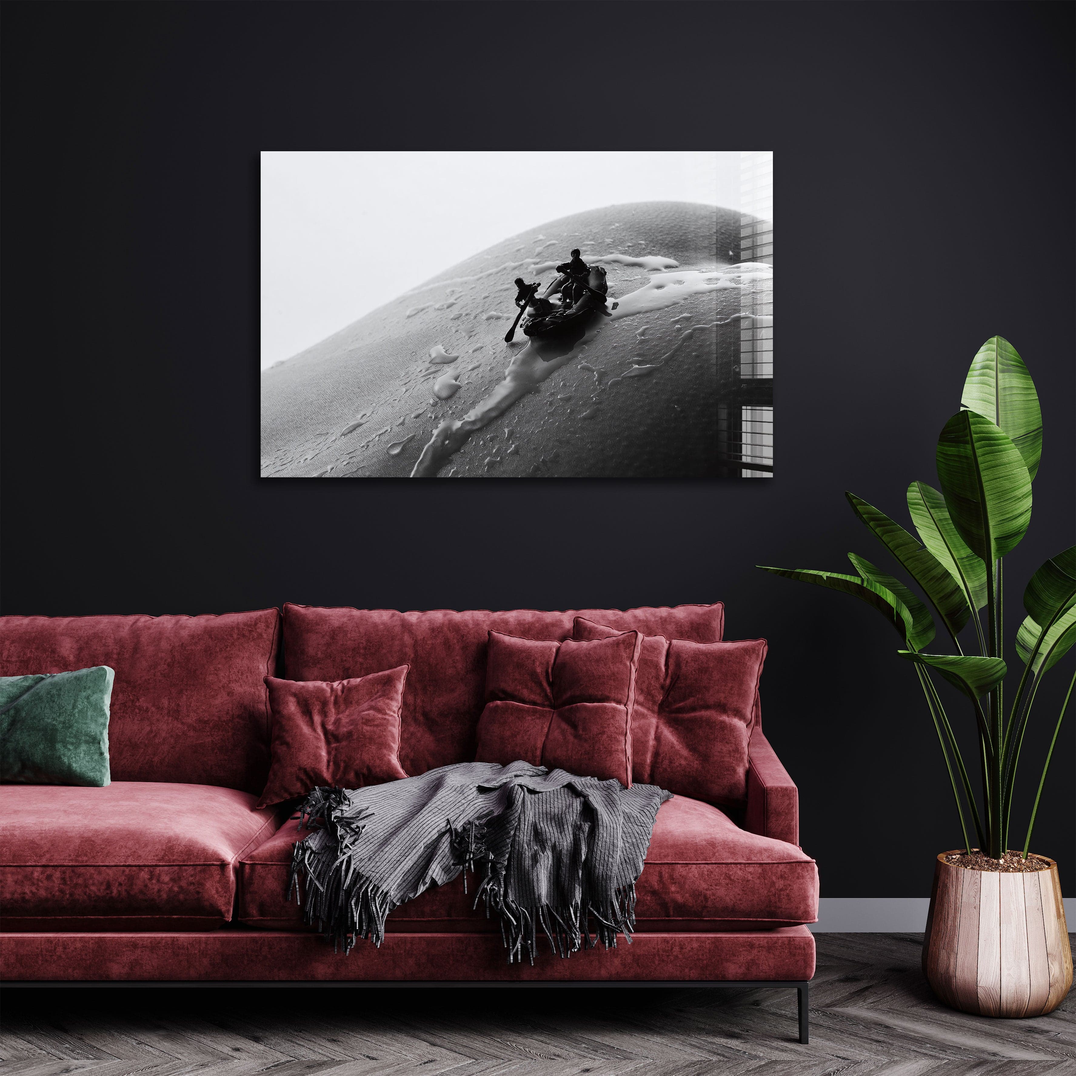 Artronauts Glass Print Body Boating