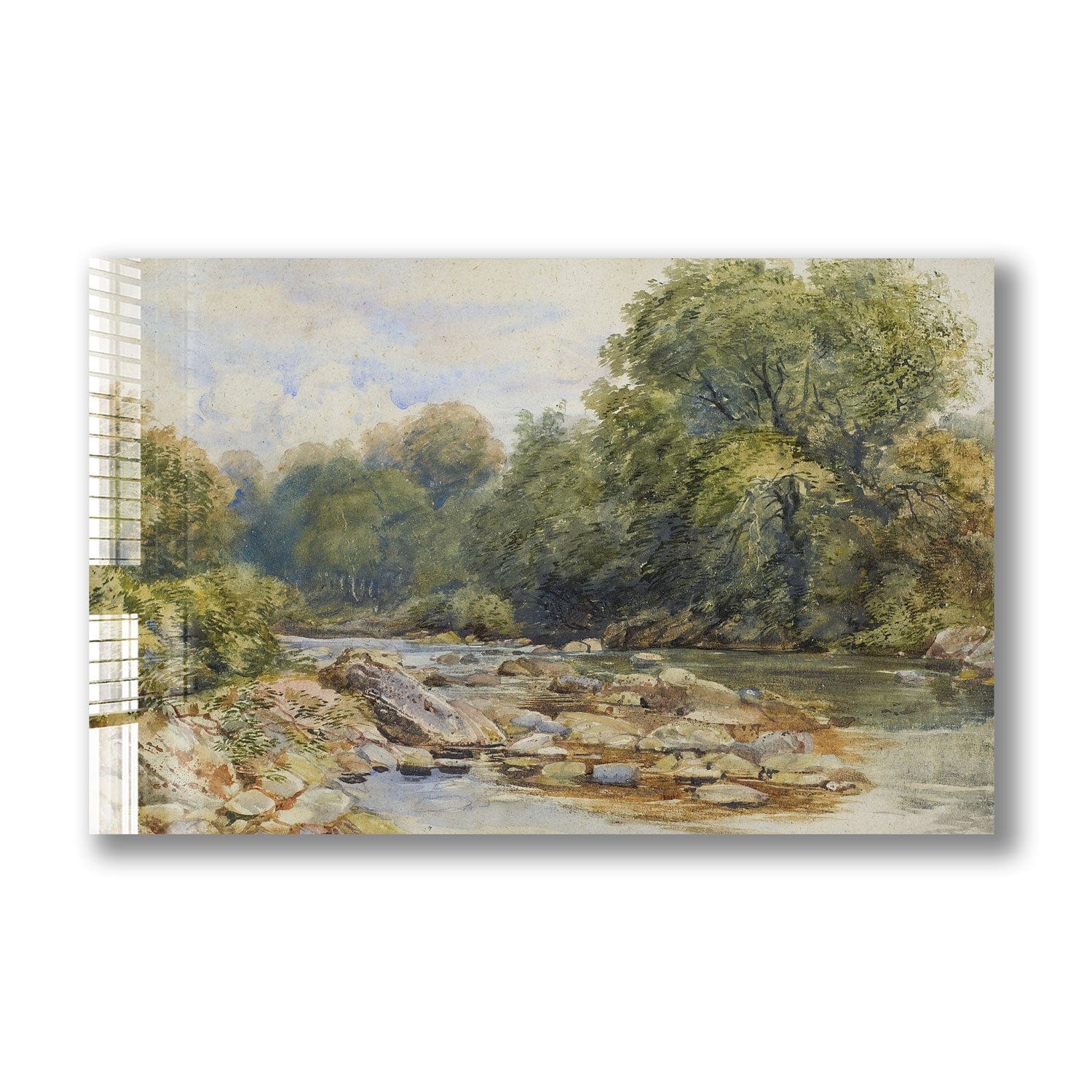 Artronauts Glass Print Riverside