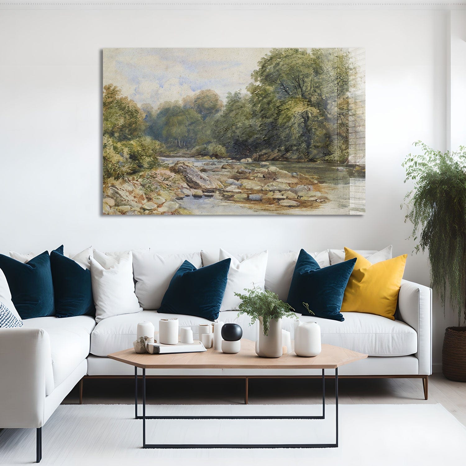 Artronauts Glass Print Riverside