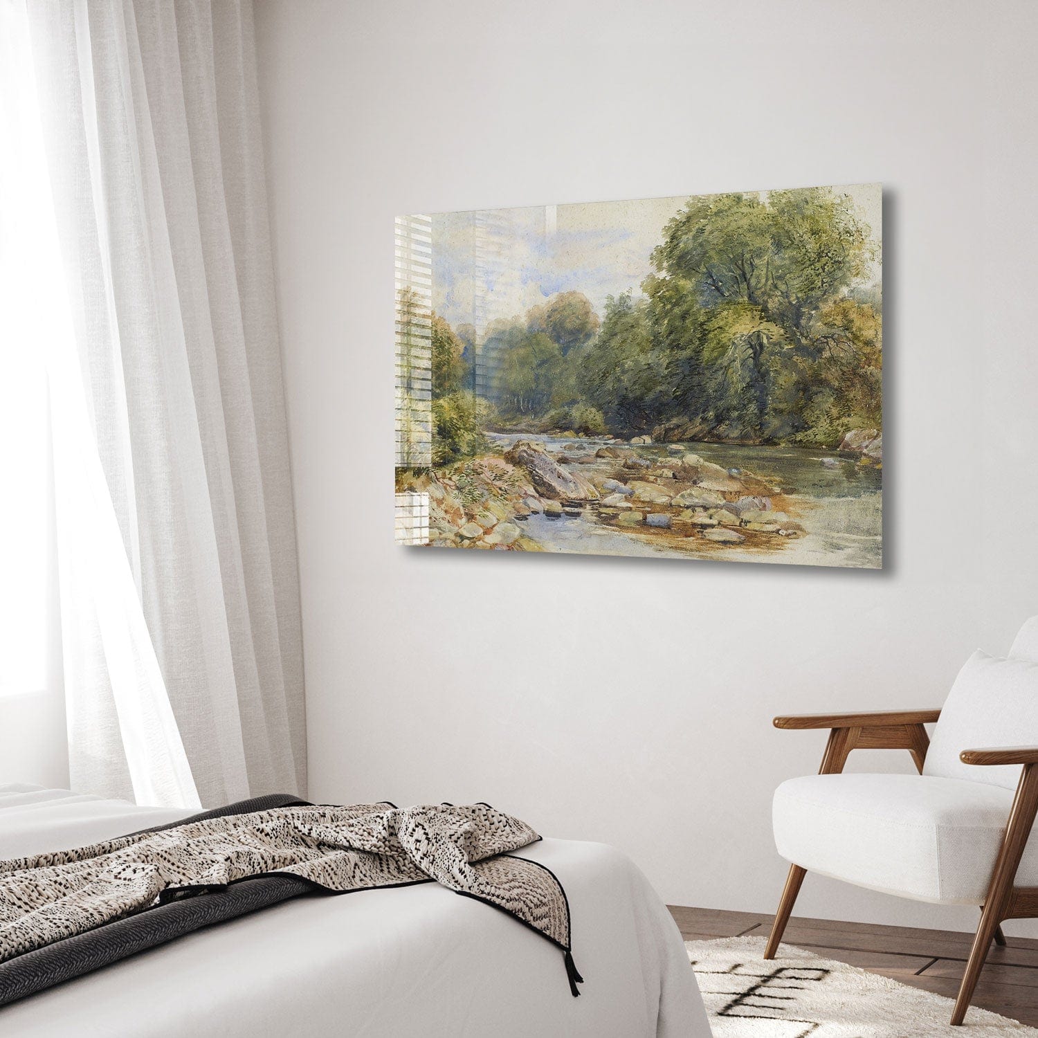 Artronauts Glass Print Riverside