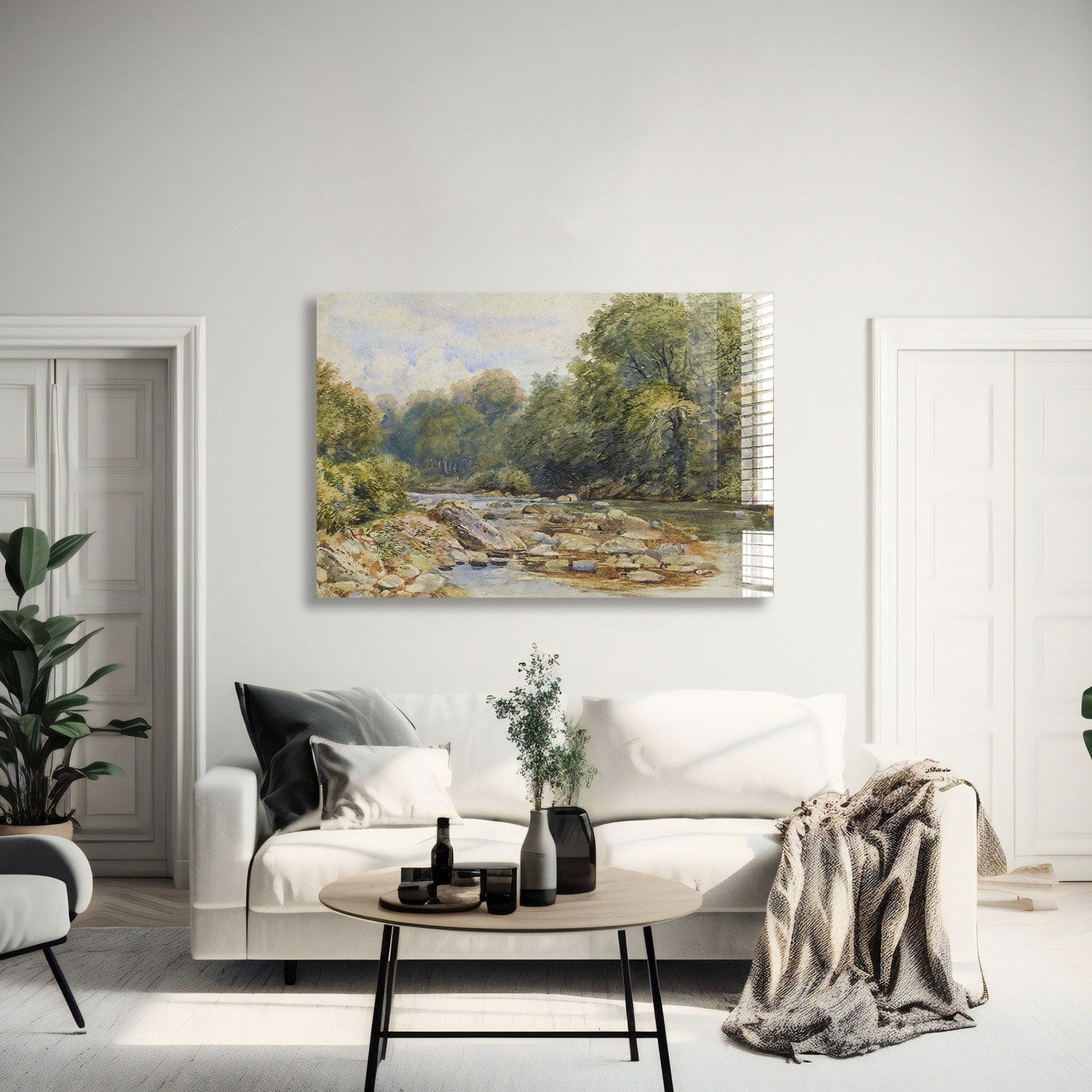 Artronauts Glass Print 60x90 Riverside