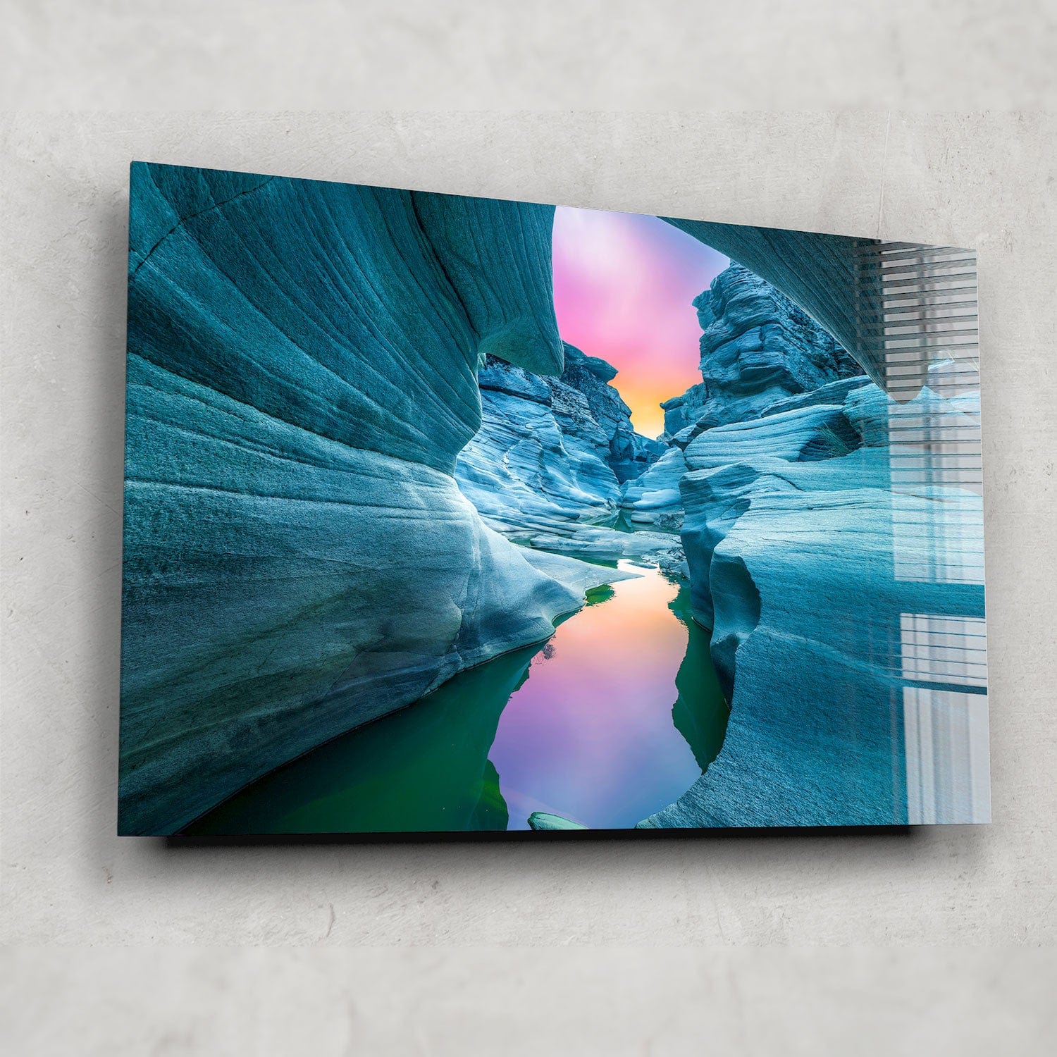 Artronauts Glass Print Tasyaran Valley