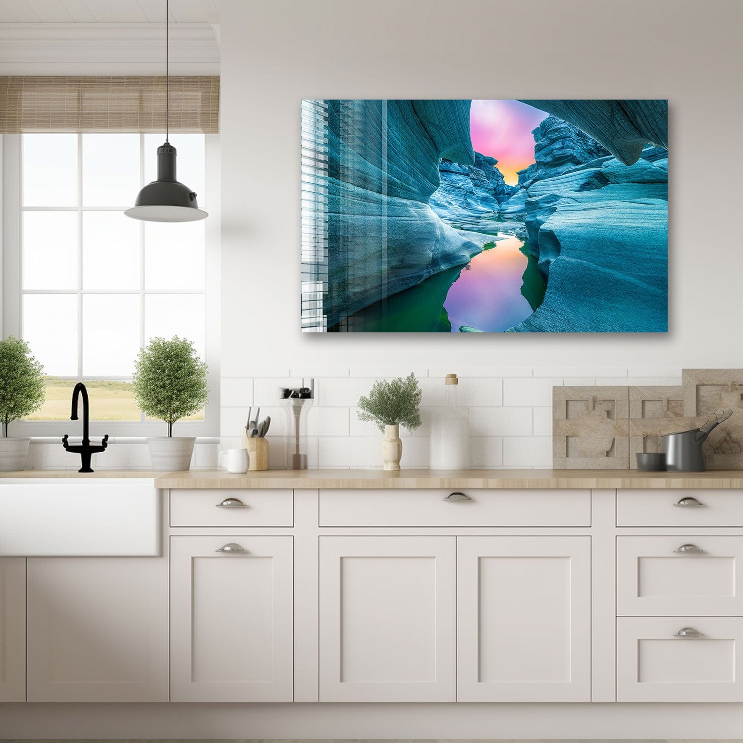 Artronauts Glass Print Tasyaran Valley