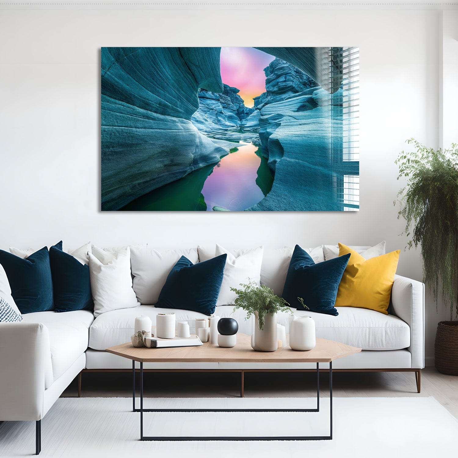 Artronauts Glass Print Tasyaran Valley