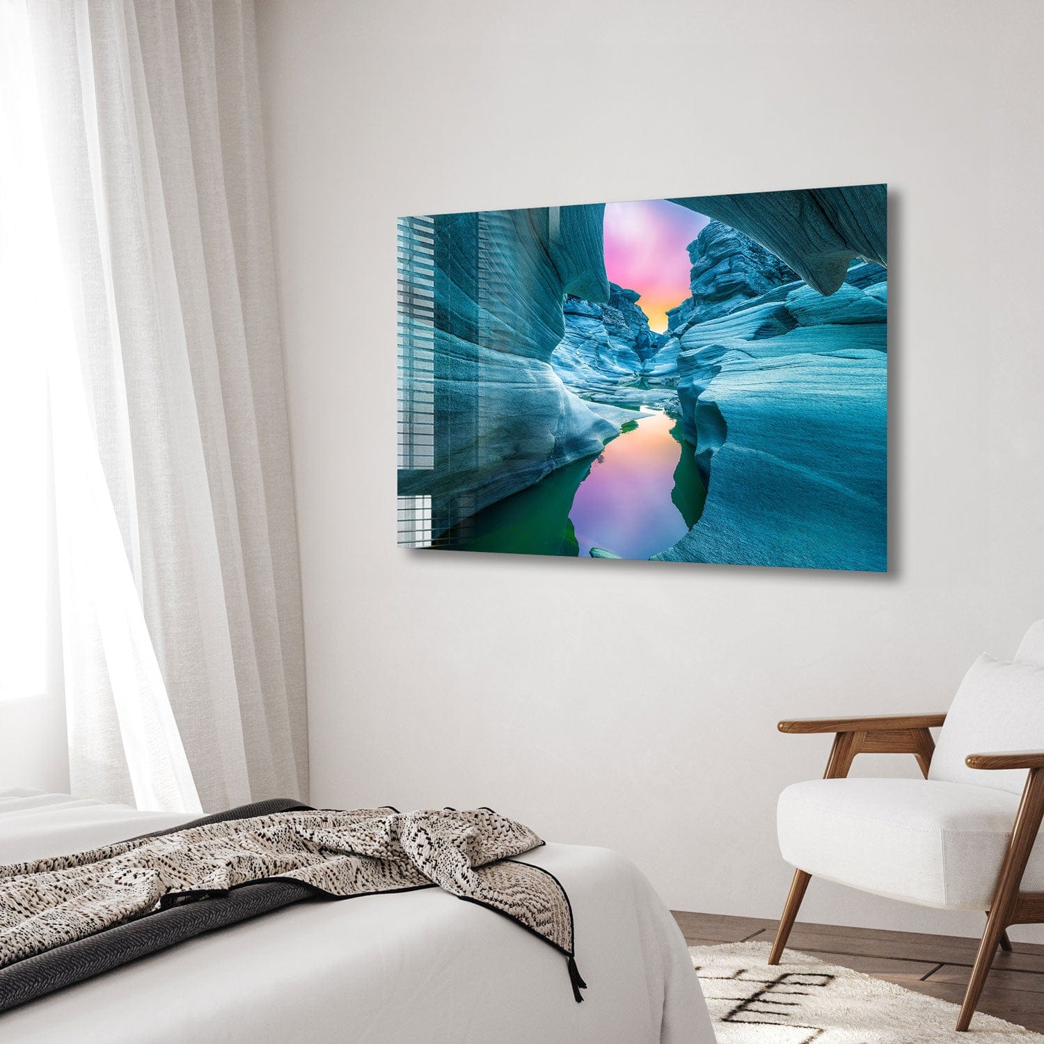 Artronauts Glass Print Tasyaran Valley