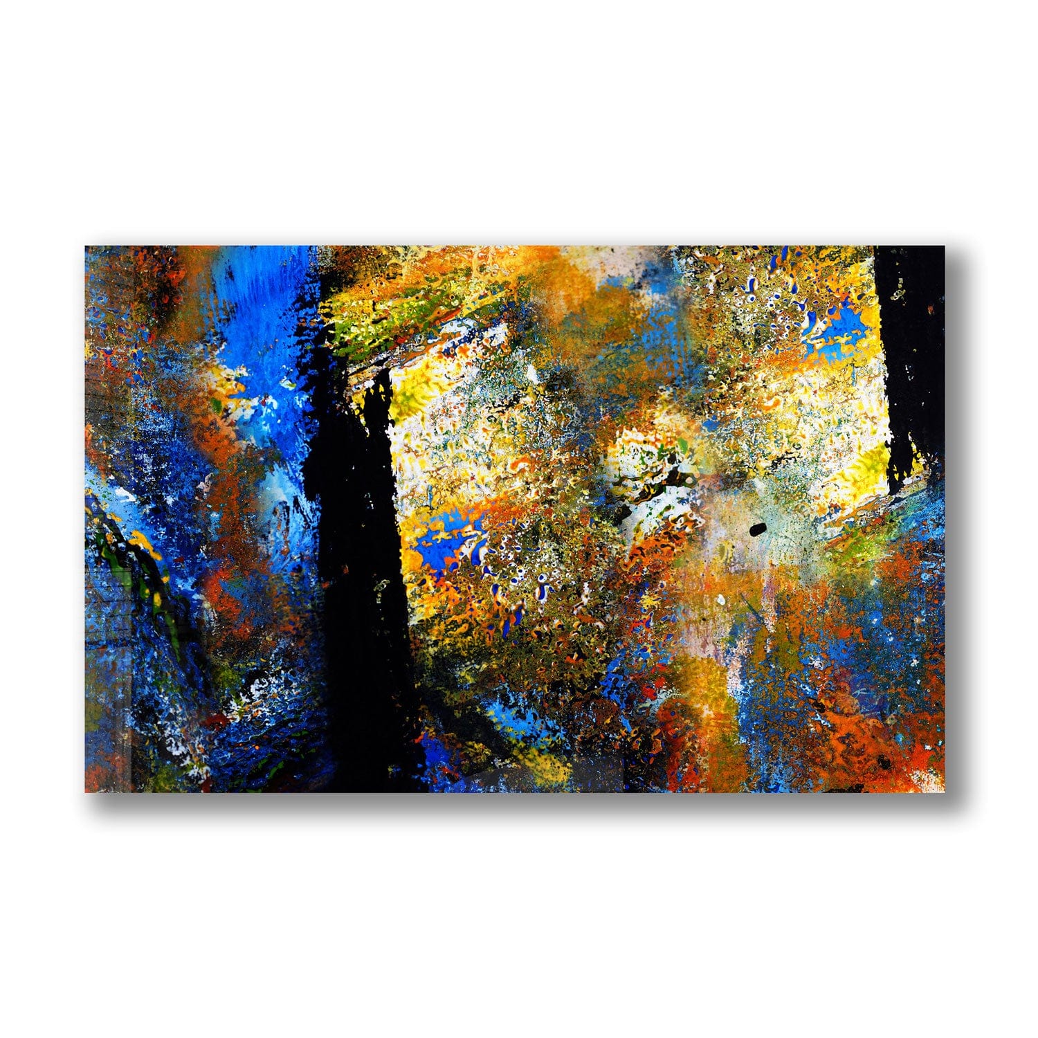 Artronauts Glass Print Abstract Face - Tempered Glass Wall Art