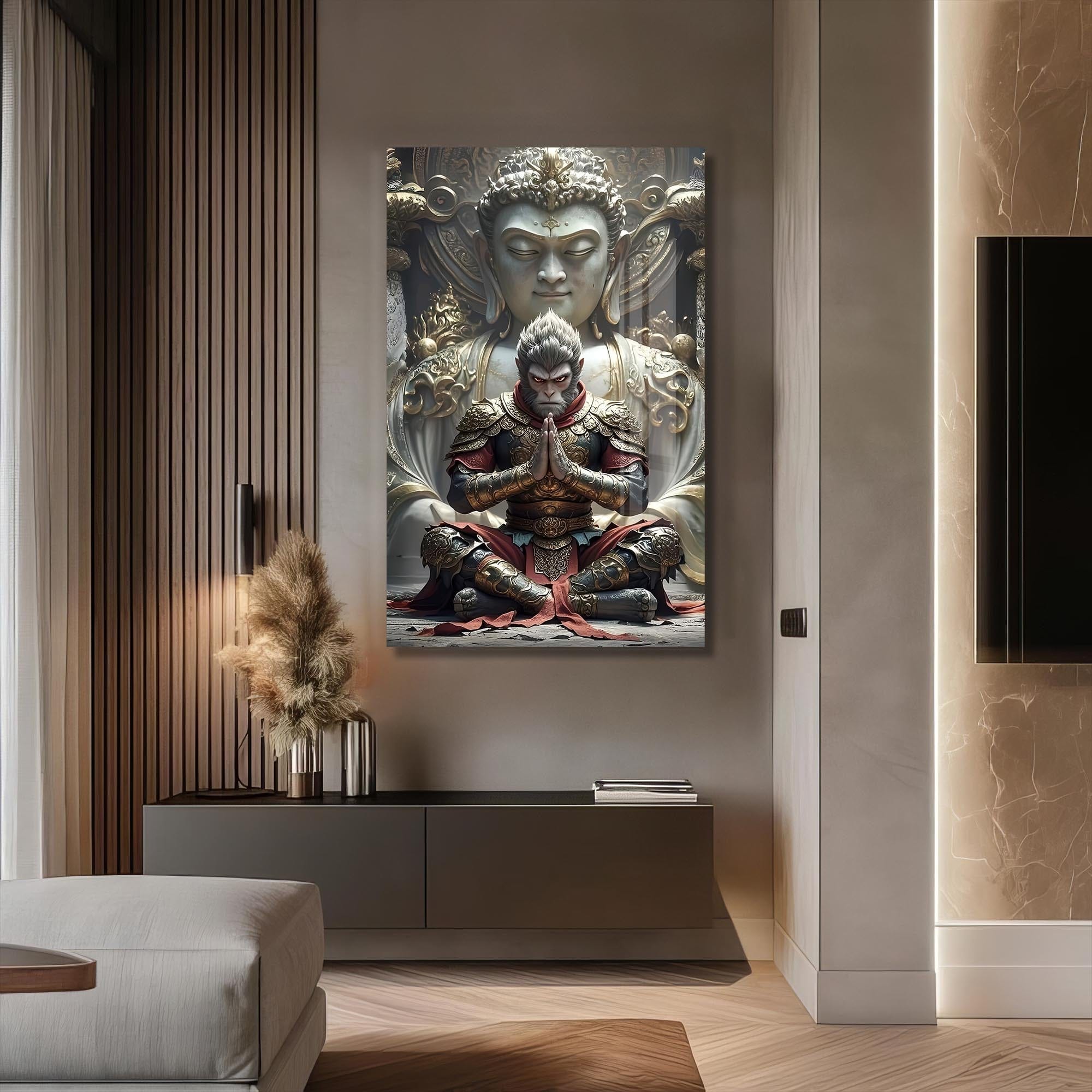 Artronauts Glass Print Silent Devotion-Tempered Glass Wall Art