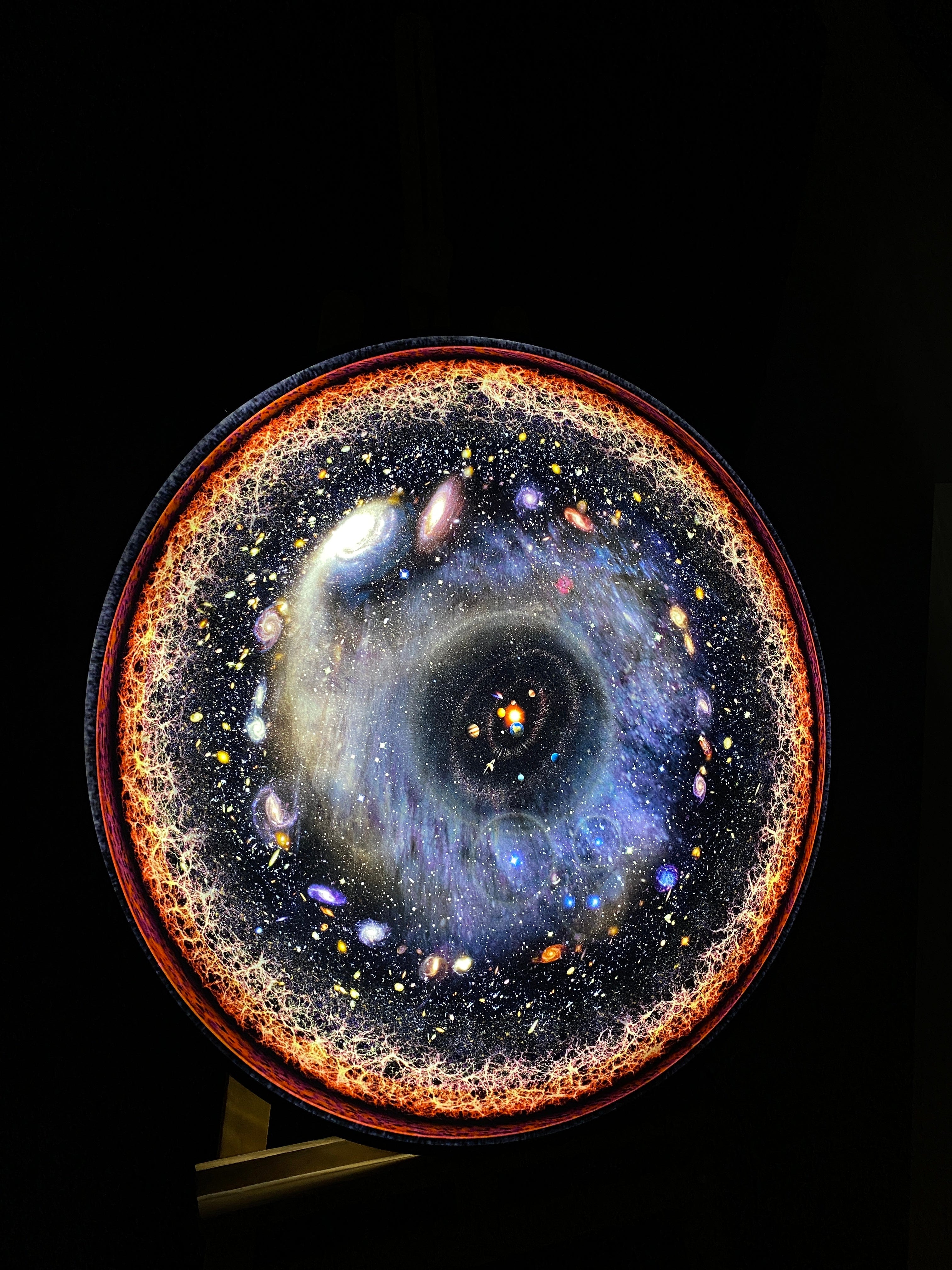 Artronauts Glass Print Everything. - Backlit Tempered Glass Wall Art