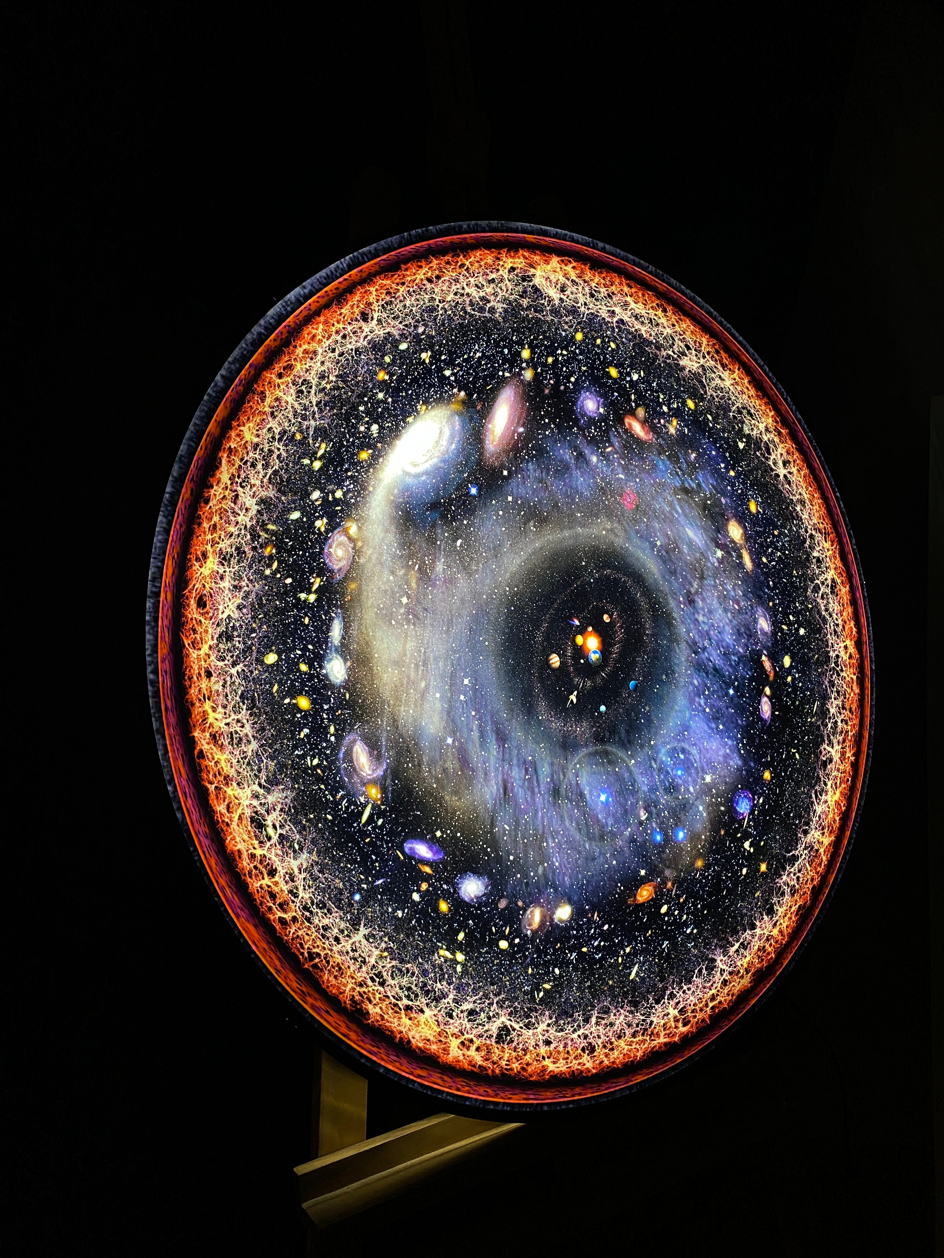 Artronauts Glass Print Everything. - Backlit Tempered Glass Wall Art