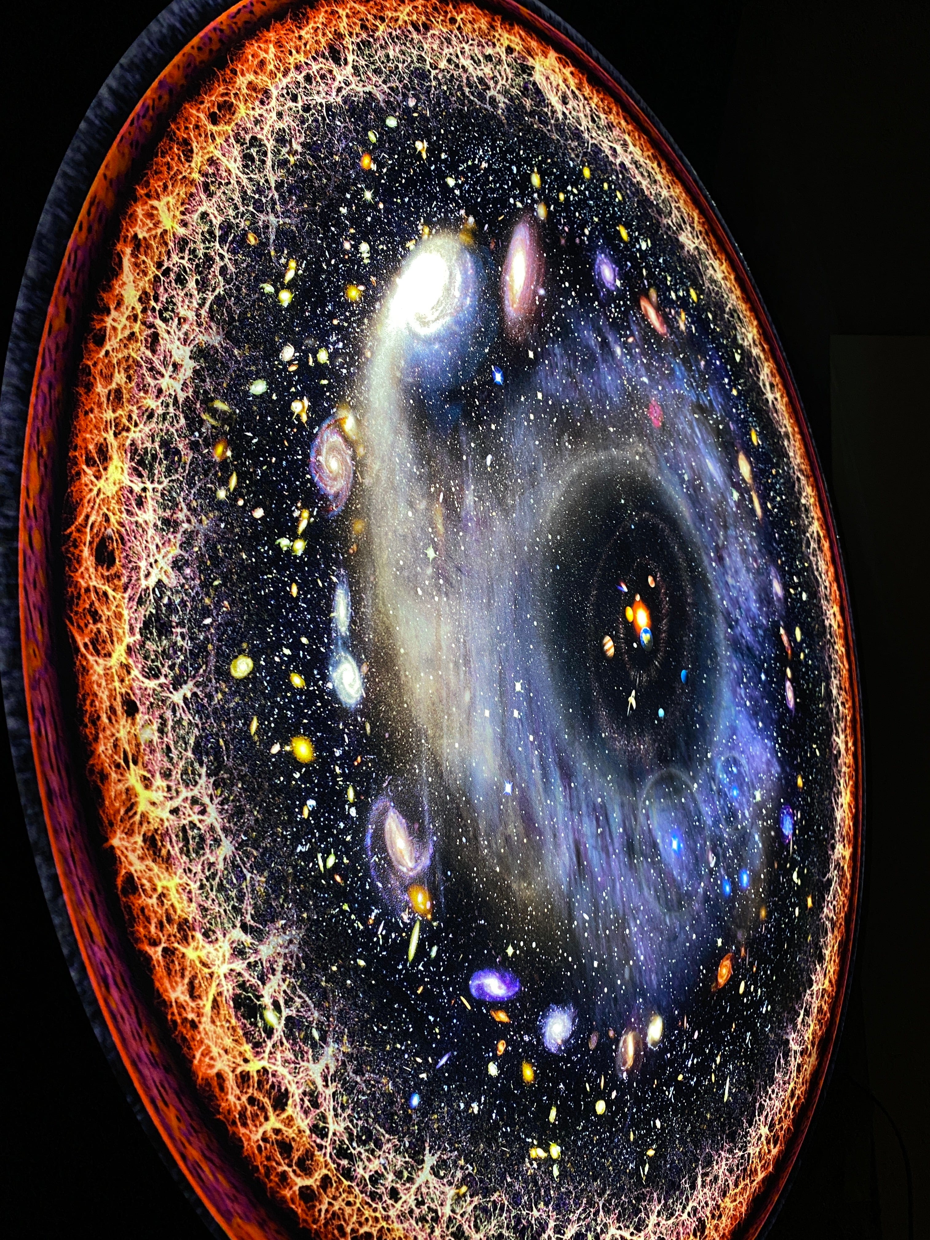 Artronauts Glass Print Everything. - Backlit Tempered Glass Wall Art