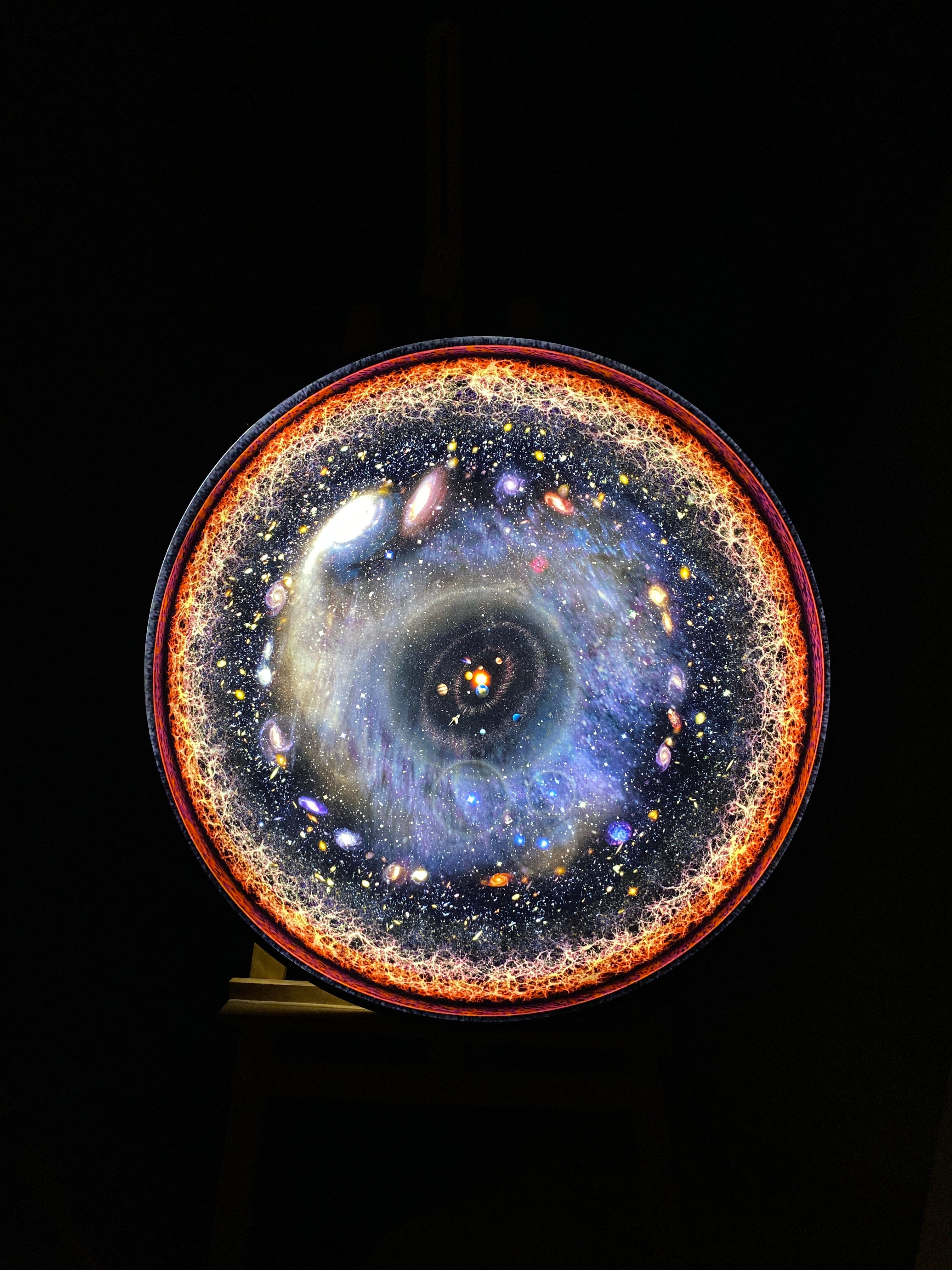 Artronauts Glass Print Everything. - Backlit Tempered Glass Wall Art