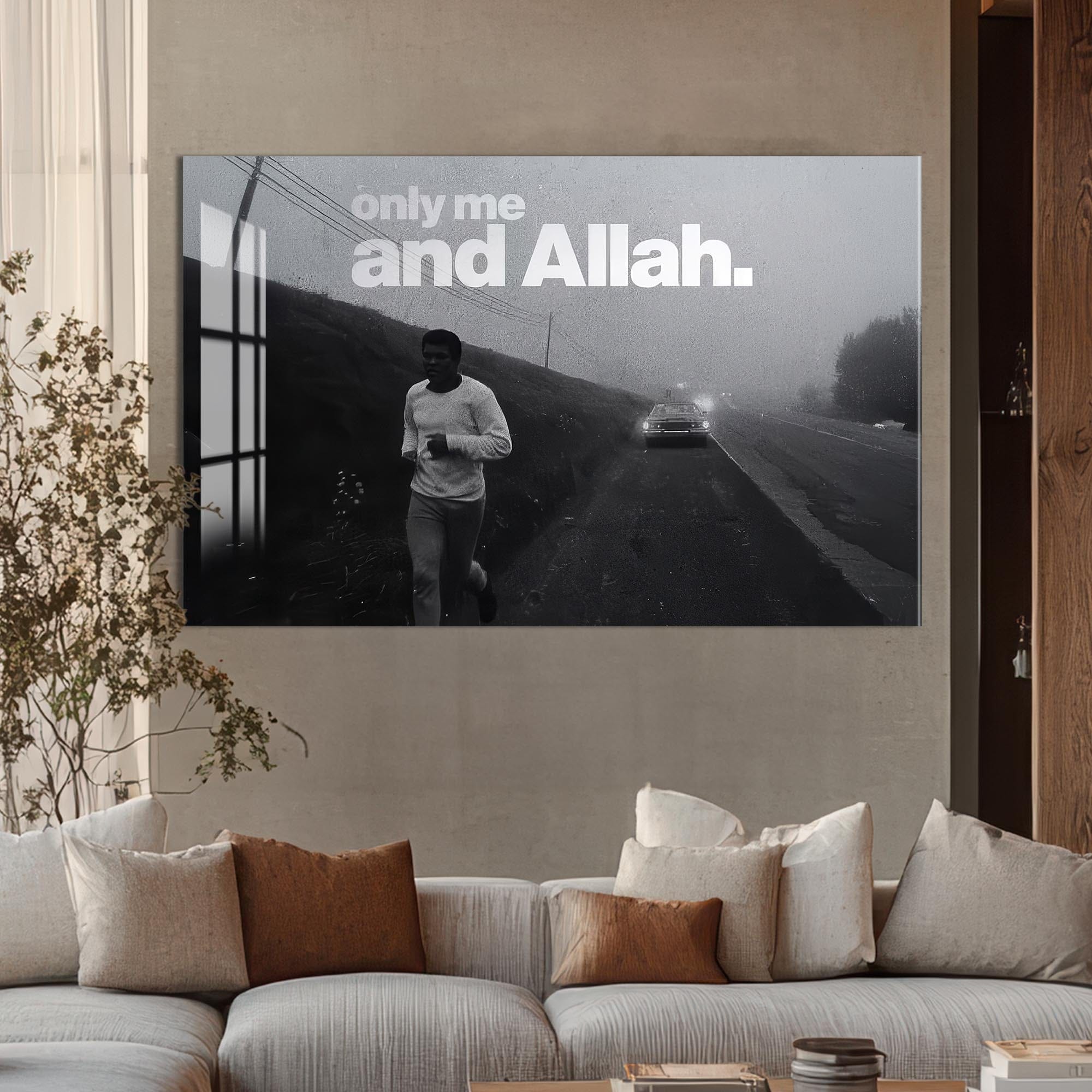 Artronauts Glass Print Absolute Trust- Islamic Tempered Glass Wall Art