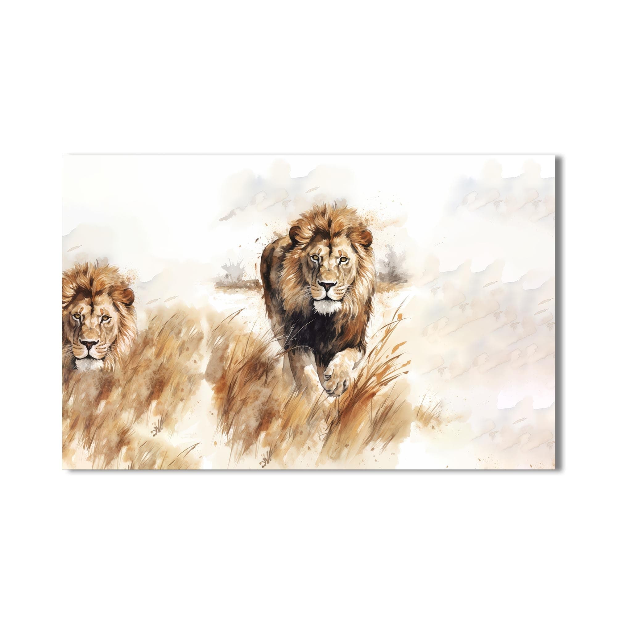 Artronauts Glass Print Savannah Charge – Animal Tempered Glass Wall Art